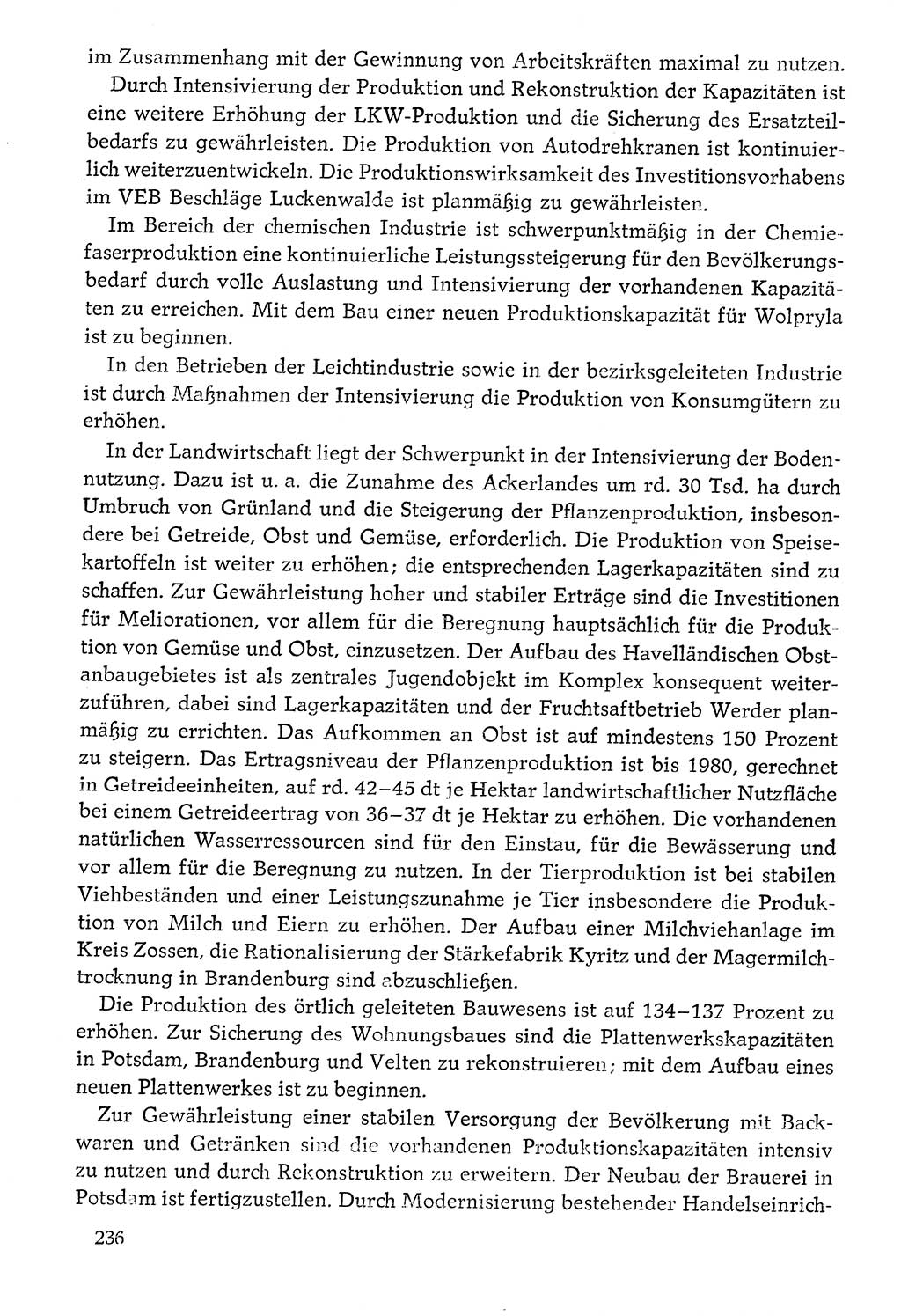 Dokumente der Sozialistischen Einheitspartei Deutschlands (SED) [Deutsche Demokratische Republik (DDR)] 1976-1977, Seite 236 (Dok. SED DDR 1976-1977, S. 236)