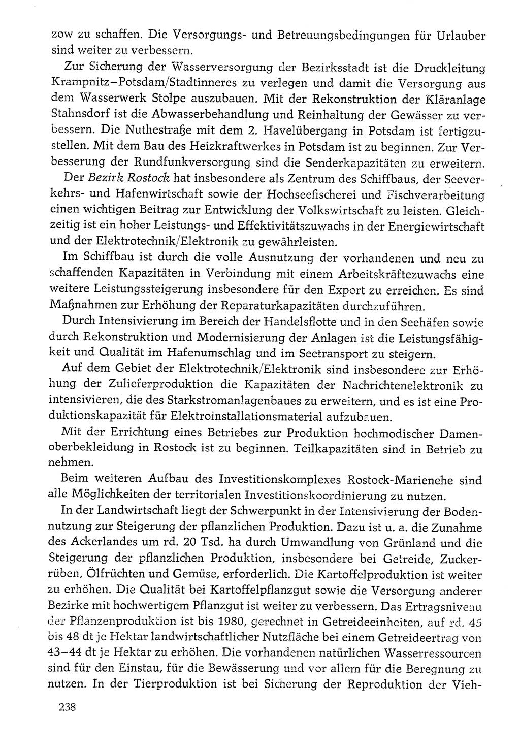 Dokumente der Sozialistischen Einheitspartei Deutschlands (SED) [Deutsche Demokratische Republik (DDR)] 1976-1977, Seite 238 (Dok. SED DDR 1976-1977, S. 238)