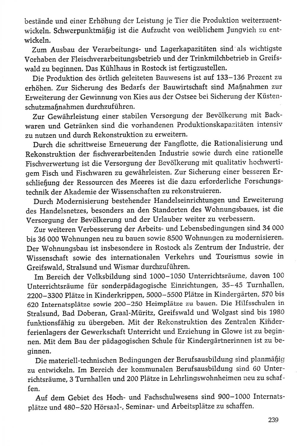 Dokumente der Sozialistischen Einheitspartei Deutschlands (SED) [Deutsche Demokratische Republik (DDR)] 1976-1977, Seite 239 (Dok. SED DDR 1976-1977, S. 239)