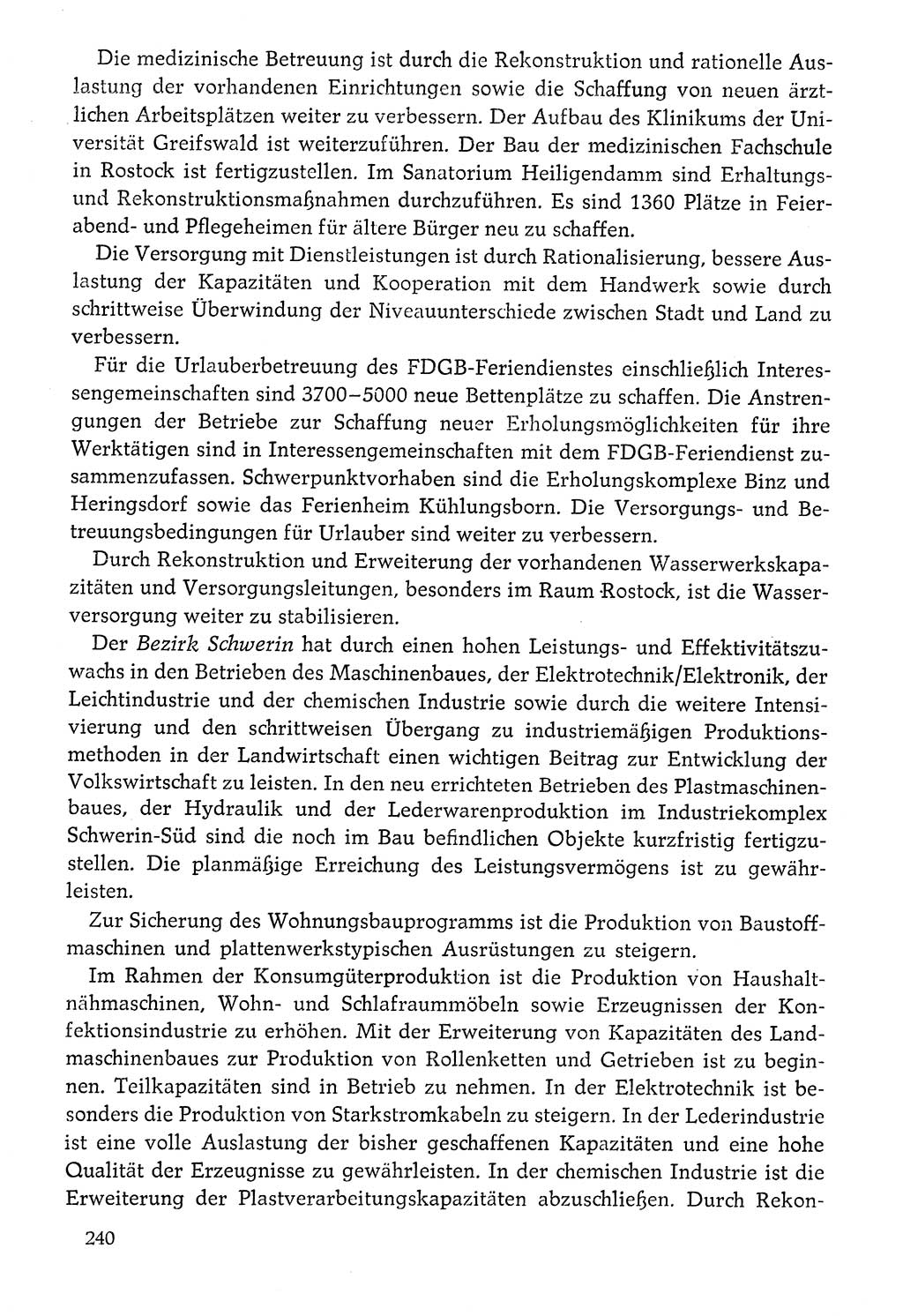 Dokumente der Sozialistischen Einheitspartei Deutschlands (SED) [Deutsche Demokratische Republik (DDR)] 1976-1977, Seite 240 (Dok. SED DDR 1976-1977, S. 240)