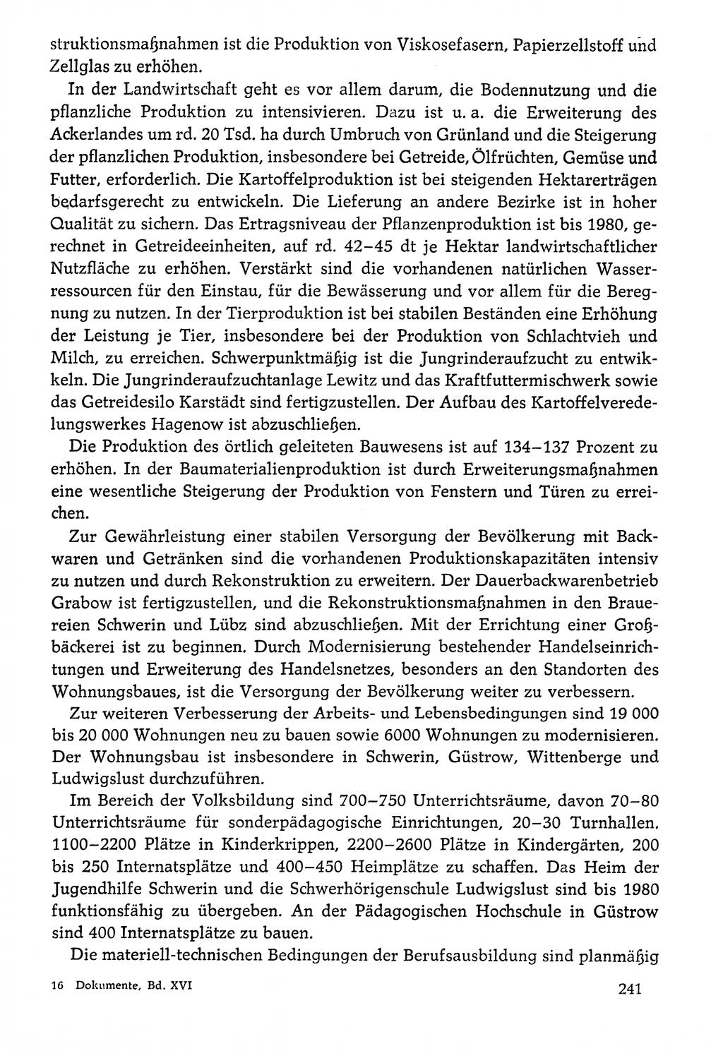 Dokumente der Sozialistischen Einheitspartei Deutschlands (SED) [Deutsche Demokratische Republik (DDR)] 1976-1977, Seite 241 (Dok. SED DDR 1976-1977, S. 241)