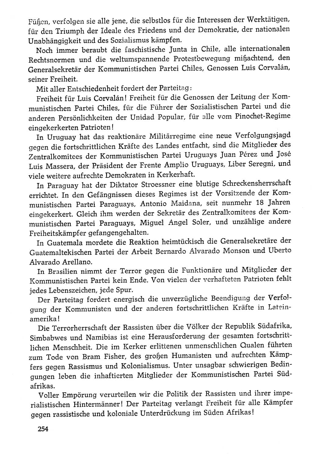 Dokumente der Sozialistischen Einheitspartei Deutschlands (SED) [Deutsche Demokratische Republik (DDR)] 1976-1977, Seite 254 (Dok. SED DDR 1976-1977, S. 254)