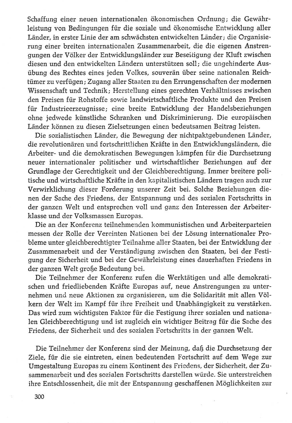 Dokumente der Sozialistischen Einheitspartei Deutschlands (SED) [Deutsche Demokratische Republik (DDR)] 1976-1977, Seite 300 (Dok. SED DDR 1976-1977, S. 300)