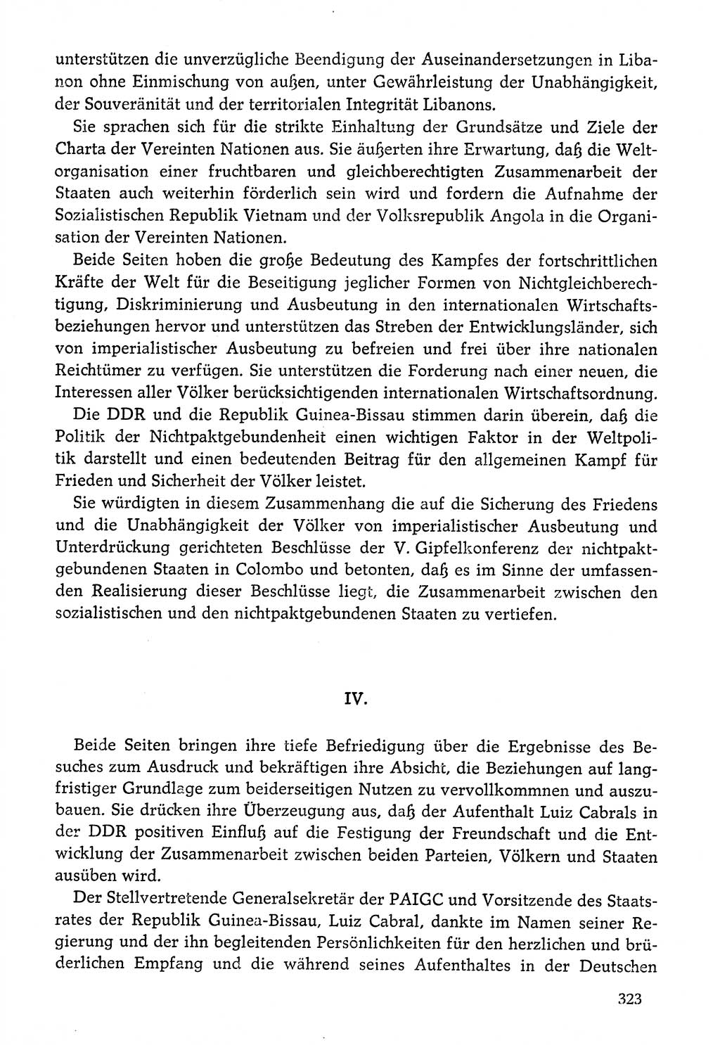 Dokumente der Sozialistischen Einheitspartei Deutschlands (SED) [Deutsche Demokratische Republik (DDR)] 1976-1977, Seite 323 (Dok. SED DDR 1976-1977, S. 323)