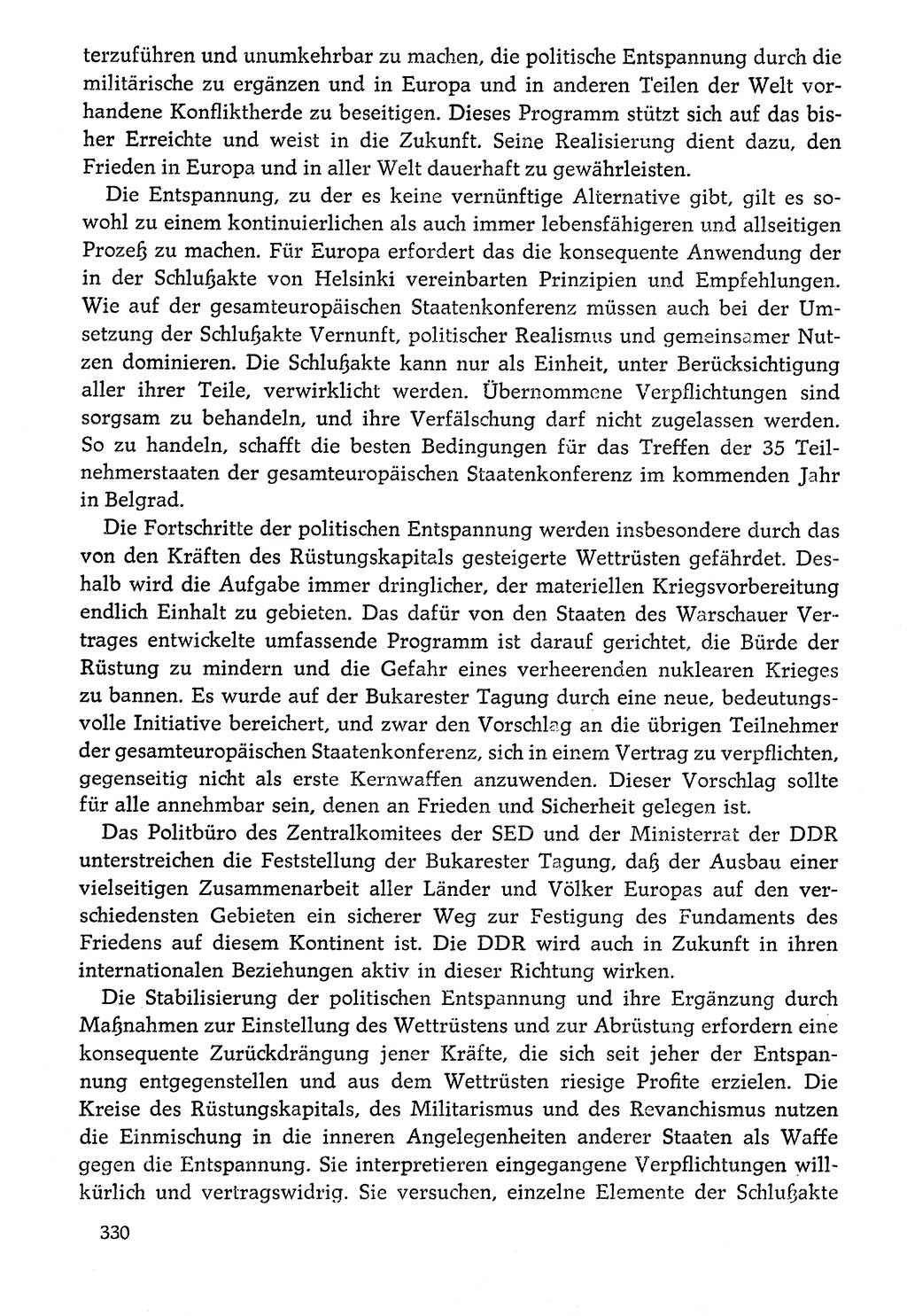 Dokumente der Sozialistischen Einheitspartei Deutschlands (SED) [Deutsche Demokratische Republik (DDR)] 1976-1977, Seite 330 (Dok. SED DDR 1976-1977, S. 330)