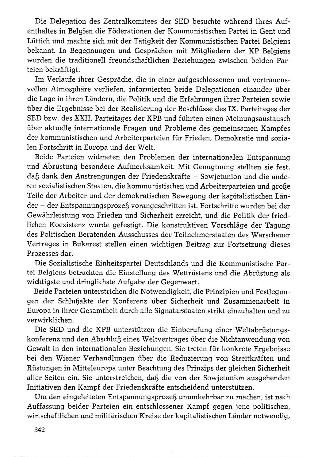 Dokumente der Sozialistischen Einheitspartei Deutschlands (SED) [Deutsche Demokratische Republik (DDR)] 1976-1977, Seite 342 (Dok. SED DDR 1976-1977, S. 342)