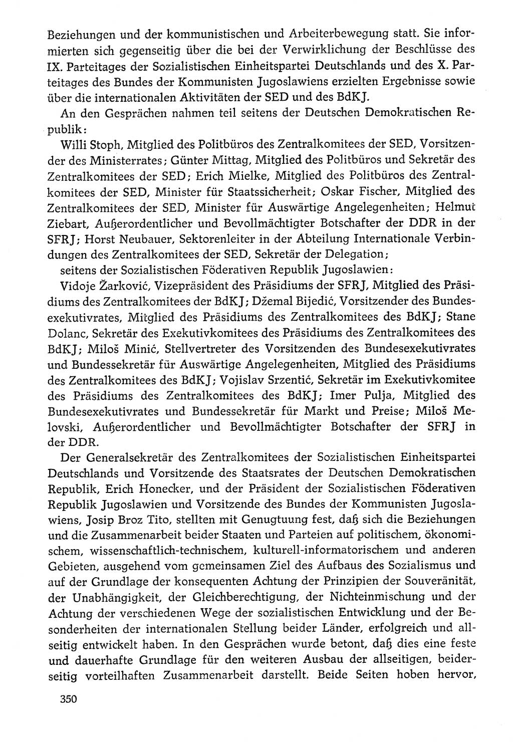 Dokumente der Sozialistischen Einheitspartei Deutschlands (SED) [Deutsche Demokratische Republik (DDR)] 1976-1977, Seite 350 (Dok. SED DDR 1976-1977, S. 350)