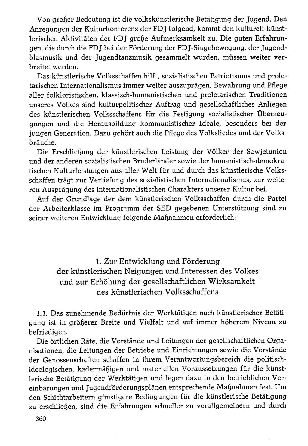 Dokumente der Sozialistischen Einheitspartei Deutschlands (SED) [Deutsche Demokratische Republik (DDR)] 1976-1977, Seite 360 (Dok. SED DDR 1976-1977, S. 360)