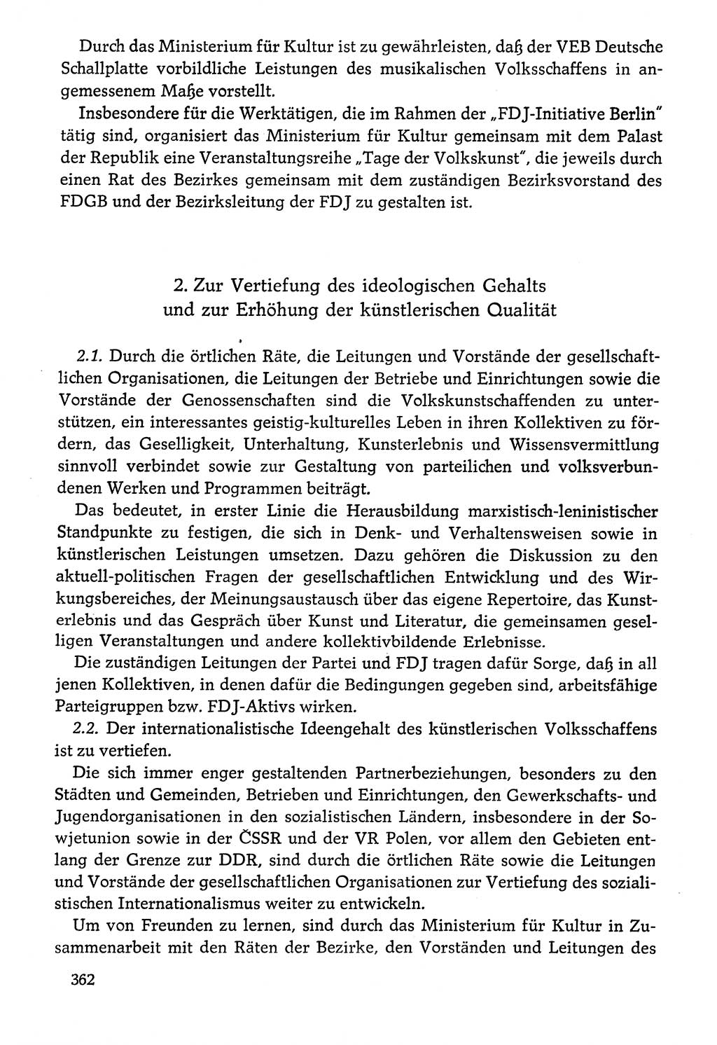 Dokumente der Sozialistischen Einheitspartei Deutschlands (SED) [Deutsche Demokratische Republik (DDR)] 1976-1977, Seite 362 (Dok. SED DDR 1976-1977, S. 362)