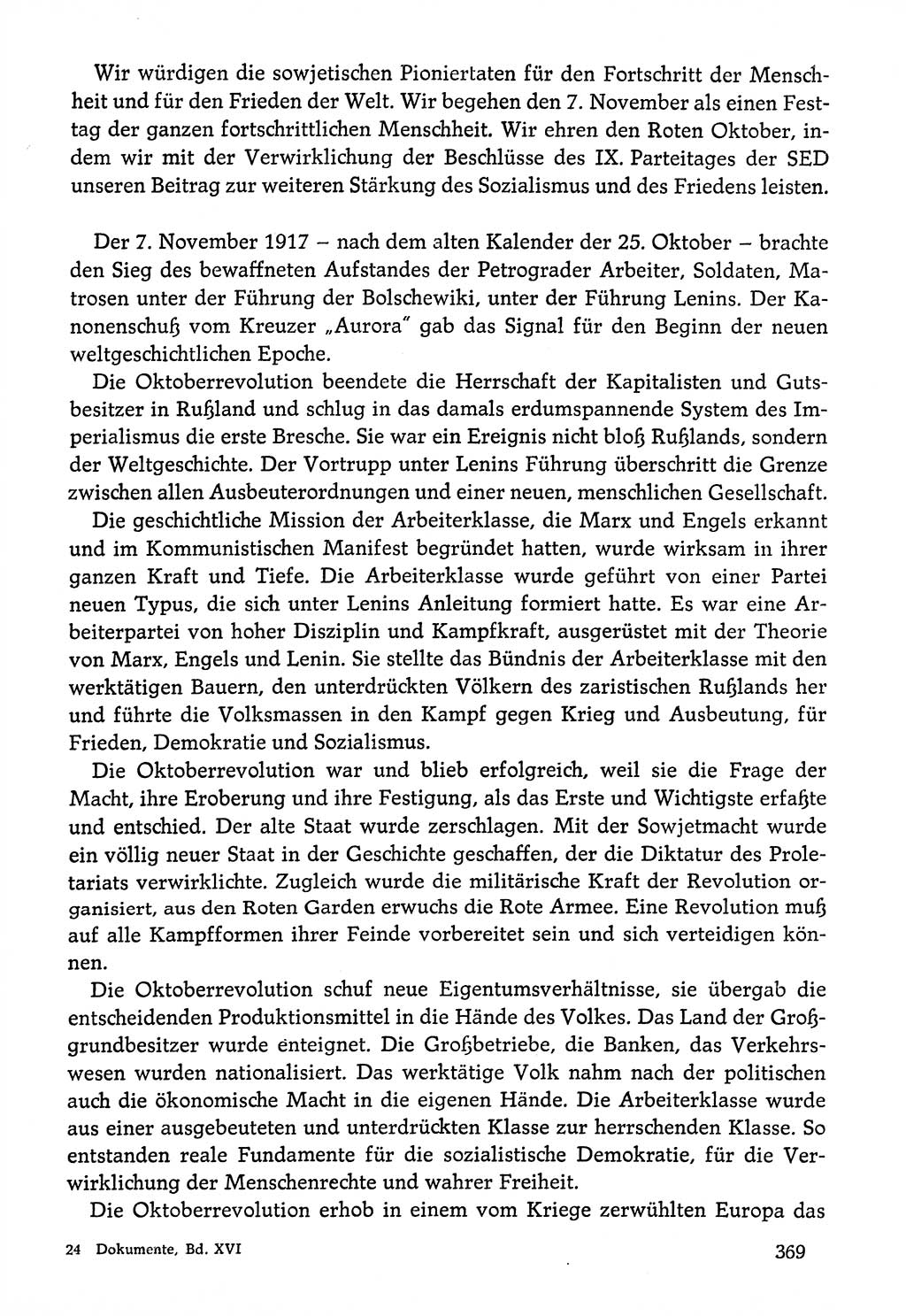 Dokumente der Sozialistischen Einheitspartei Deutschlands (SED) [Deutsche Demokratische Republik (DDR)] 1976-1977, Seite 369 (Dok. SED DDR 1976-1977, S. 369)