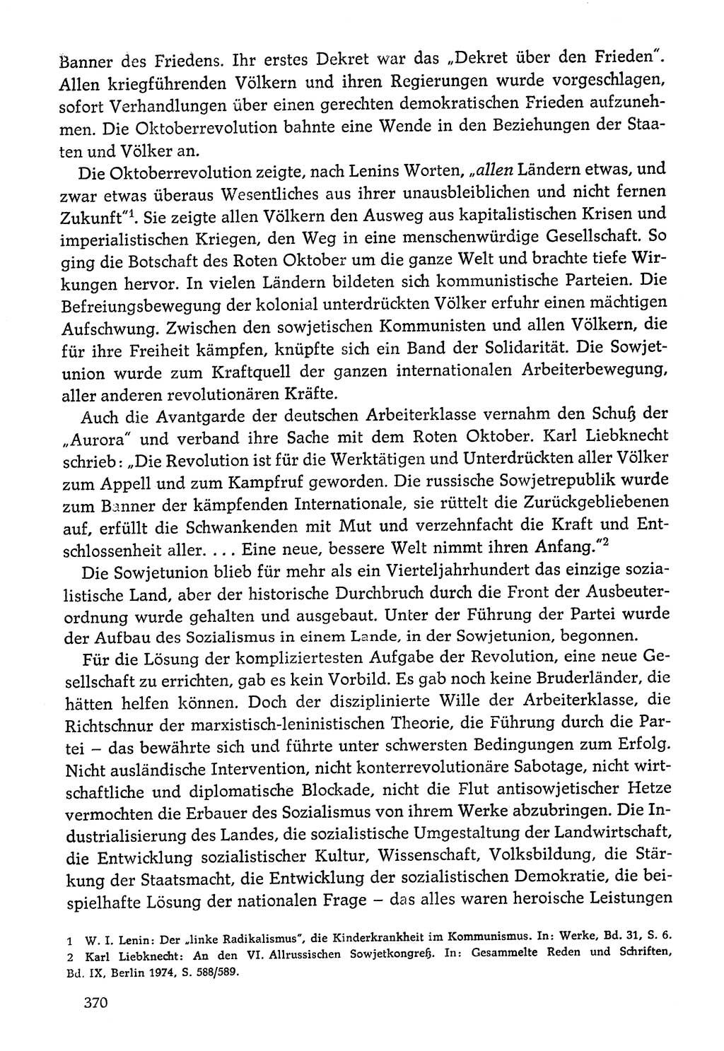 Dokumente der Sozialistischen Einheitspartei Deutschlands (SED) [Deutsche Demokratische Republik (DDR)] 1976-1977, Seite 370 (Dok. SED DDR 1976-1977, S. 370)