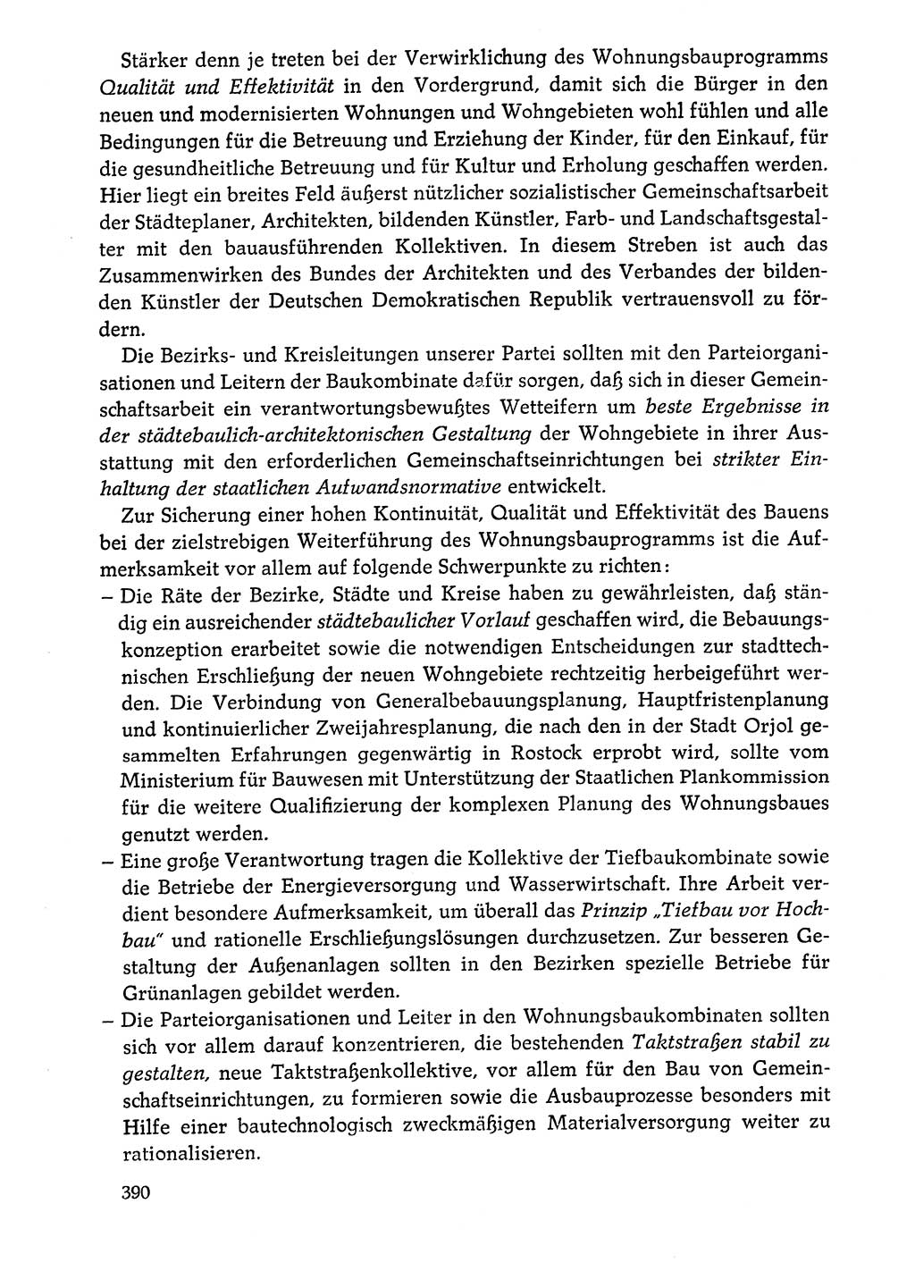 Dokumente der Sozialistischen Einheitspartei Deutschlands (SED) [Deutsche Demokratische Republik (DDR)] 1976-1977, Seite 390 (Dok. SED DDR 1976-1977, S. 390)