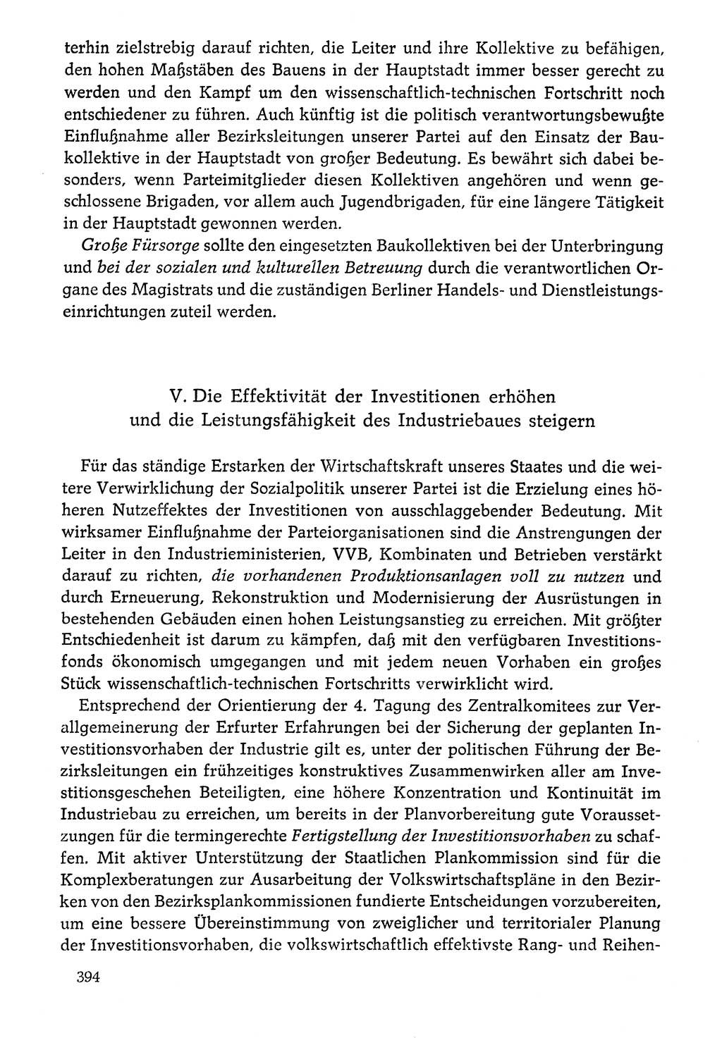 Dokumente der Sozialistischen Einheitspartei Deutschlands (SED) [Deutsche Demokratische Republik (DDR)] 1976-1977, Seite 394 (Dok. SED DDR 1976-1977, S. 394)