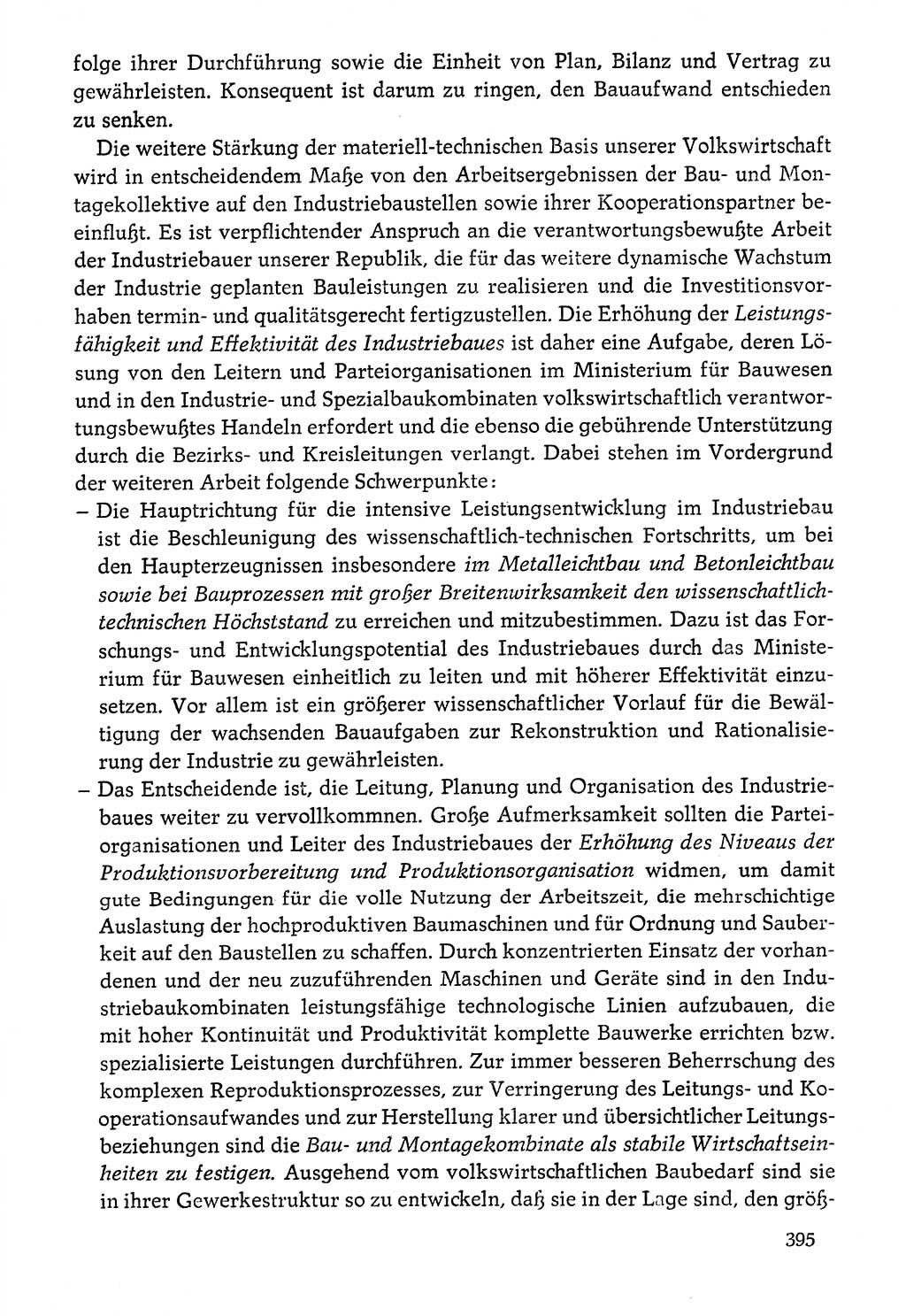 Dokumente der Sozialistischen Einheitspartei Deutschlands (SED) [Deutsche Demokratische Republik (DDR)] 1976-1977, Seite 395 (Dok. SED DDR 1976-1977, S. 395)