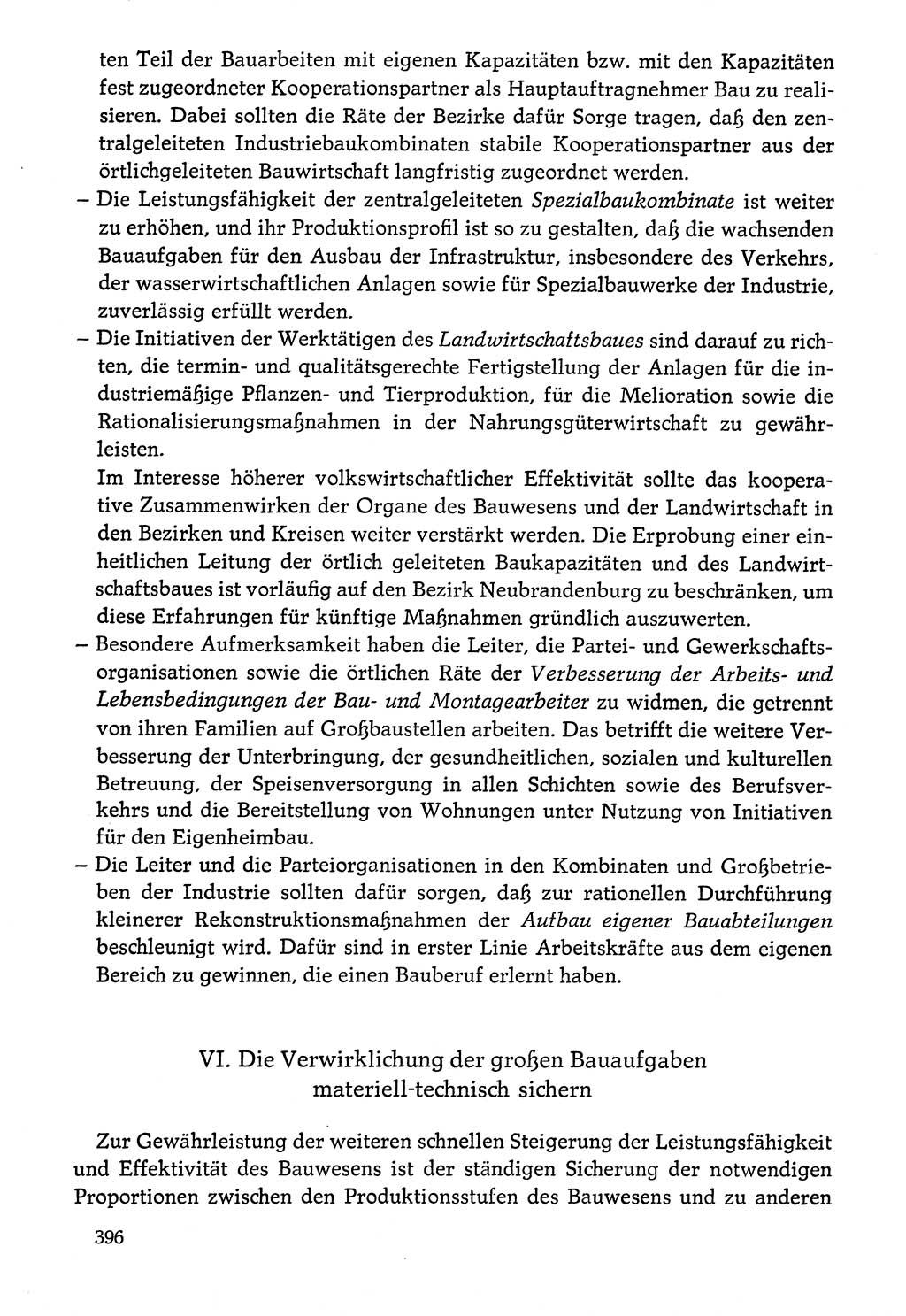 Dokumente der Sozialistischen Einheitspartei Deutschlands (SED) [Deutsche Demokratische Republik (DDR)] 1976-1977, Seite 396 (Dok. SED DDR 1976-1977, S. 396)