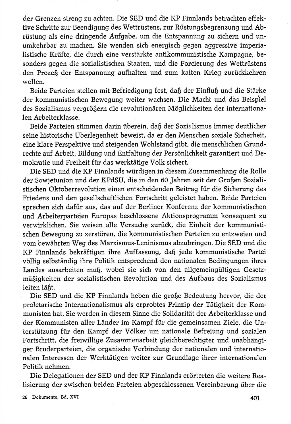 Dokumente der Sozialistischen Einheitspartei Deutschlands (SED) [Deutsche Demokratische Republik (DDR)] 1976-1977, Seite 401 (Dok. SED DDR 1976-1977, S. 401)