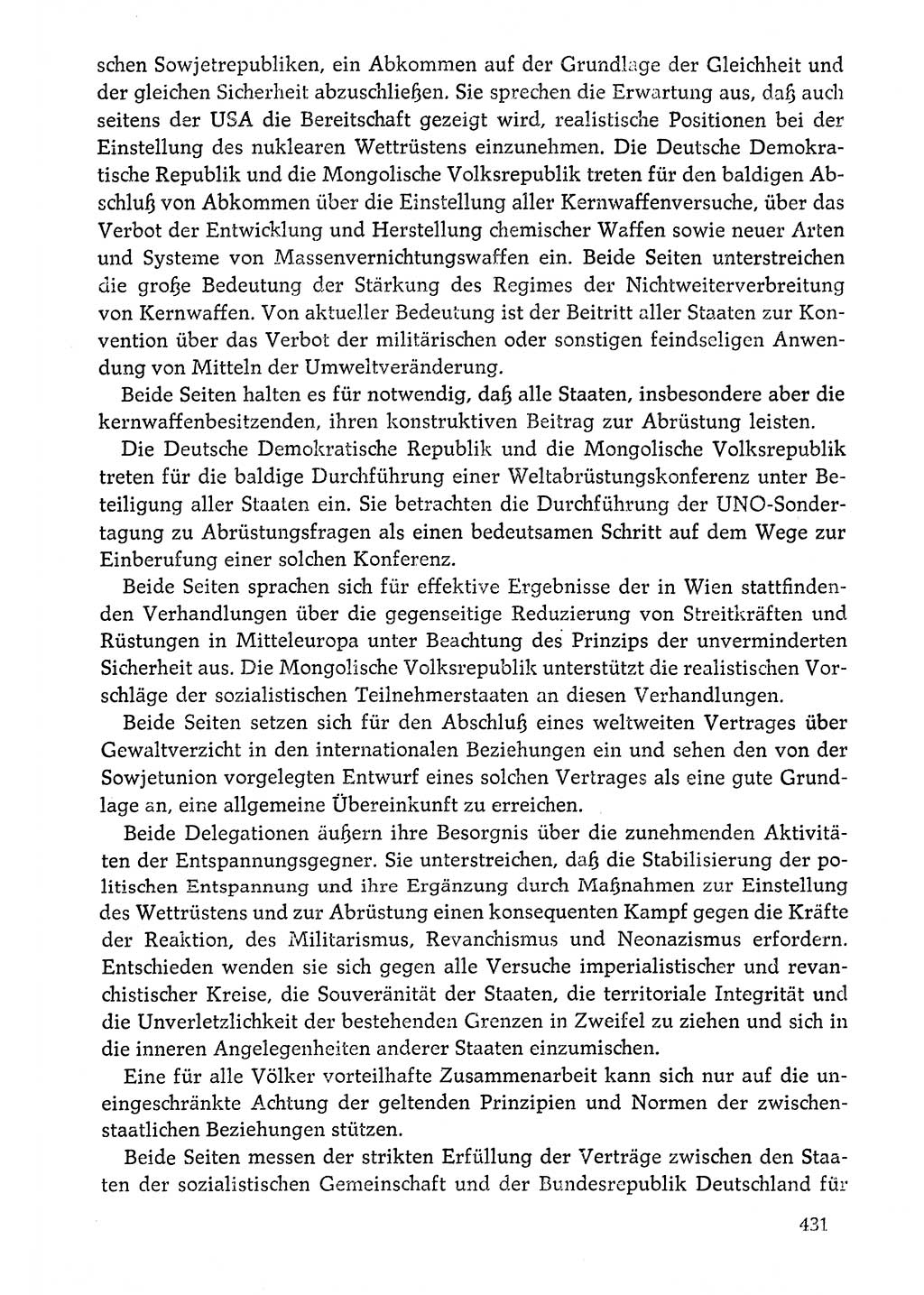 Dokumente der Sozialistischen Einheitspartei Deutschlands (SED) [Deutsche Demokratische Republik (DDR)] 1976-1977, Seite 431 (Dok. SED DDR 1976-1977, S. 431)