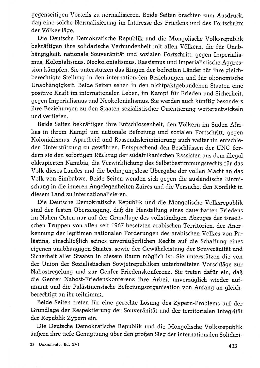 Dokumente der Sozialistischen Einheitspartei Deutschlands (SED) [Deutsche Demokratische Republik (DDR)] 1976-1977, Seite 433 (Dok. SED DDR 1976-1977, S. 433)