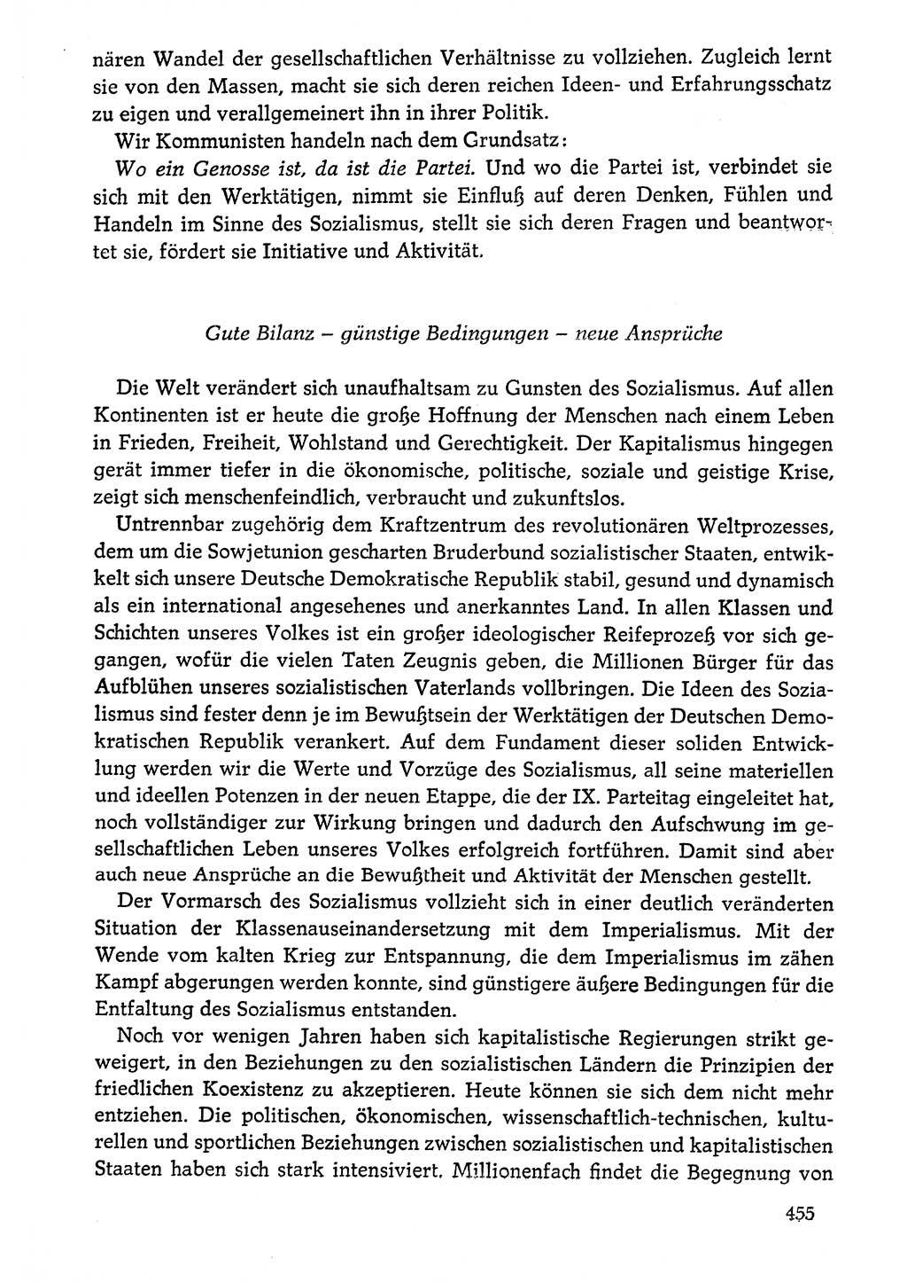 Dokumente der Sozialistischen Einheitspartei Deutschlands (SED) [Deutsche Demokratische Republik (DDR)] 1976-1977, Seite 455 (Dok. SED DDR 1976-1977, S. 455)