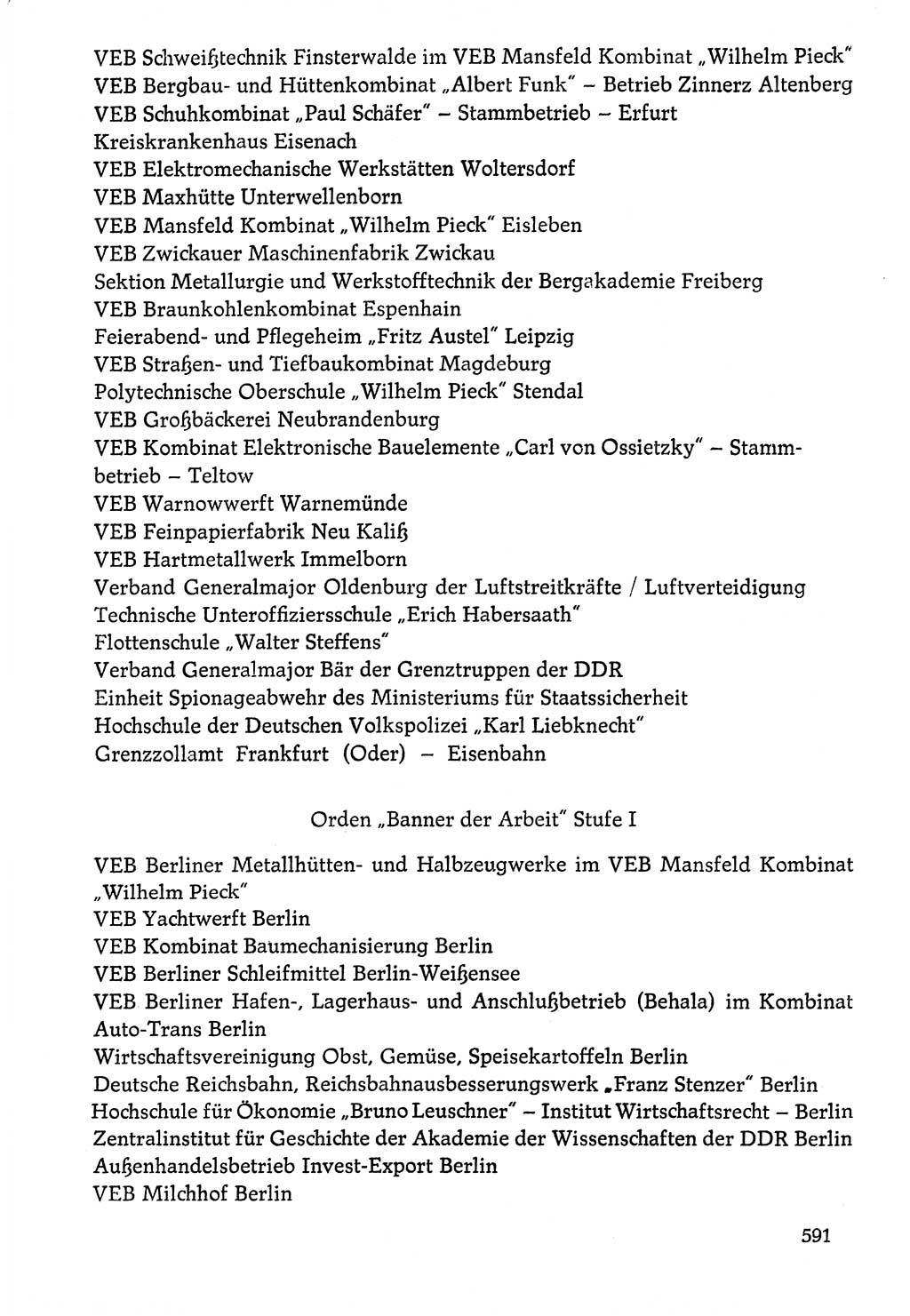 Dokumente der Sozialistischen Einheitspartei Deutschlands (SED) [Deutsche Demokratische Republik (DDR)] 1976-1977, Seite 591 (Dok. SED DDR 1976-1977, S. 591)