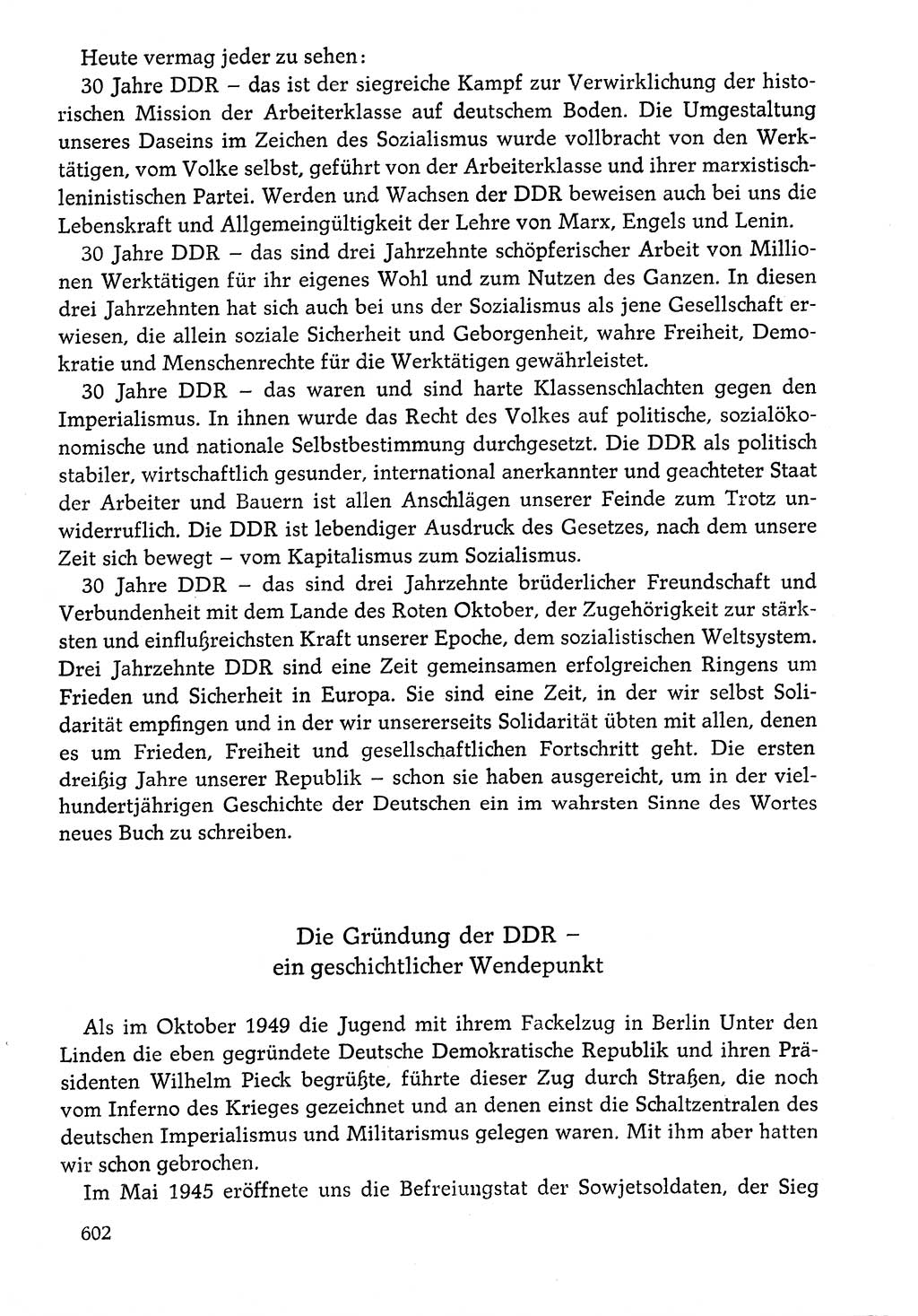 Dokumente der Sozialistischen Einheitspartei Deutschlands (SED) [Deutsche Demokratische Republik (DDR)] 1976-1977, Seite 602 (Dok. SED DDR 1976-1977, S. 602)