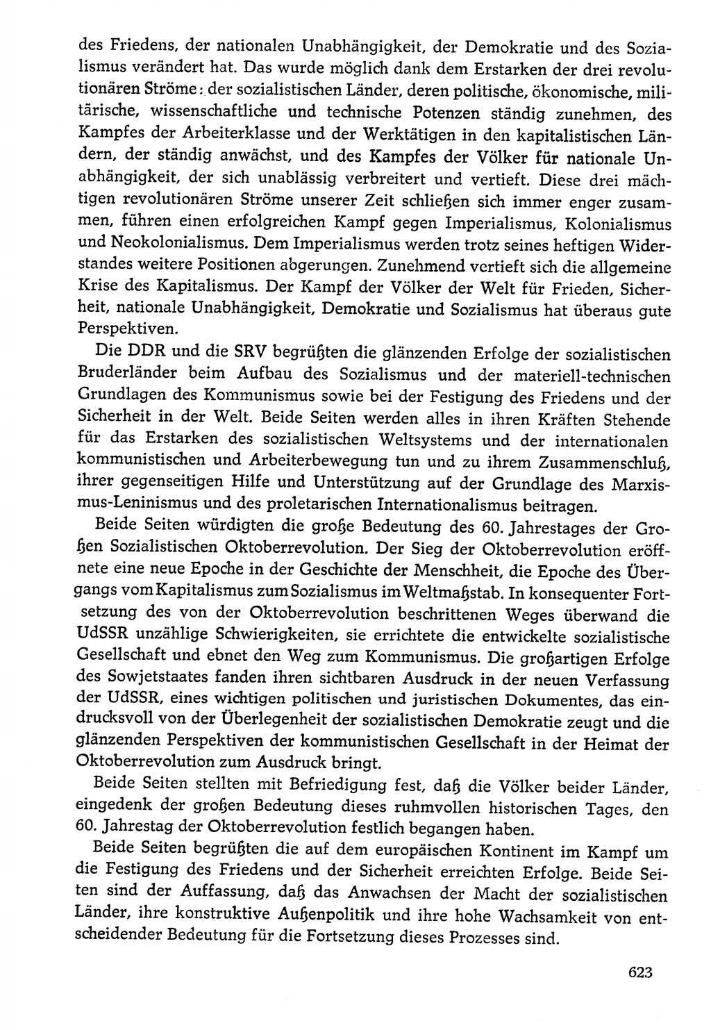 Dokumente der Sozialistischen Einheitspartei Deutschlands (SED) [Deutsche Demokratische Republik (DDR)] 1976-1977, Seite 623 (Dok. SED DDR 1976-1977, S. 623)