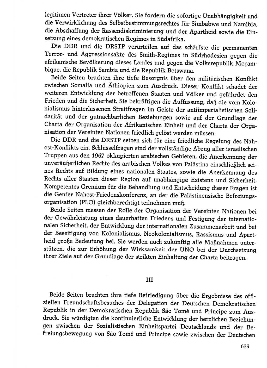 Dokumente der Sozialistischen Einheitspartei Deutschlands (SED) [Deutsche Demokratische Republik (DDR)] 1976-1977, Seite 639 (Dok. SED DDR 1976-1977, S. 639)
