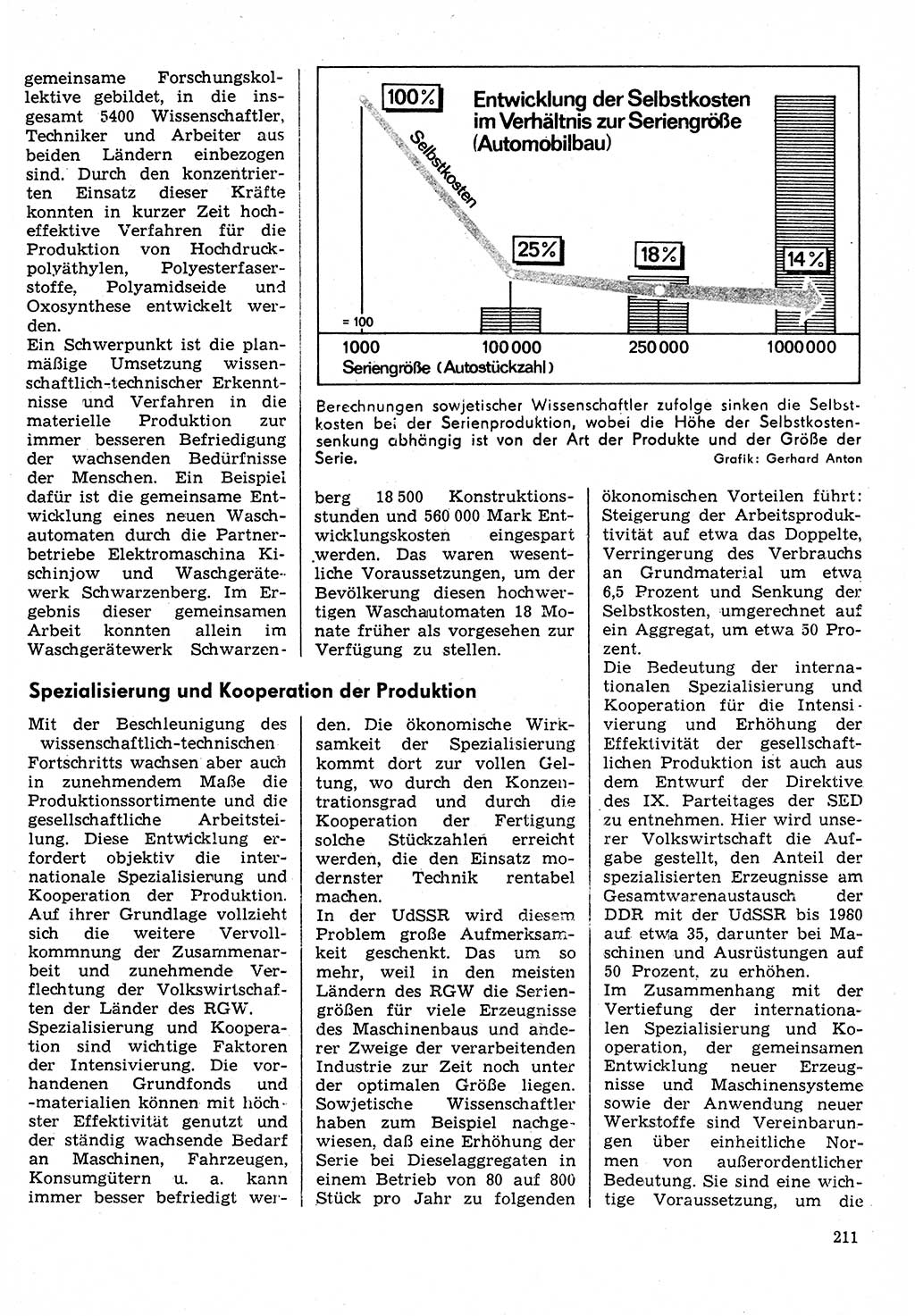 Neuer Weg (NW), Organ des Zentralkomitees (ZK) der SED (Sozialistische Einheitspartei Deutschlands) für Fragen des Parteilebens, 31. Jahrgang [Deutsche Demokratische Republik (DDR)] 1976, Seite 211 (NW ZK SED DDR 1976, S. 211)