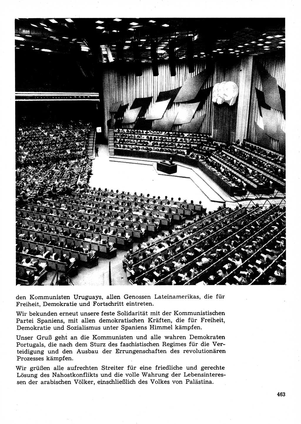 Neuer Weg (NW), Organ des Zentralkomitees (ZK) der SED (Sozialistische Einheitspartei Deutschlands) für Fragen des Parteilebens, 31. Jahrgang [Deutsche Demokratische Republik (DDR)] 1976, Seite 463 (NW ZK SED DDR 1976, S. 463)