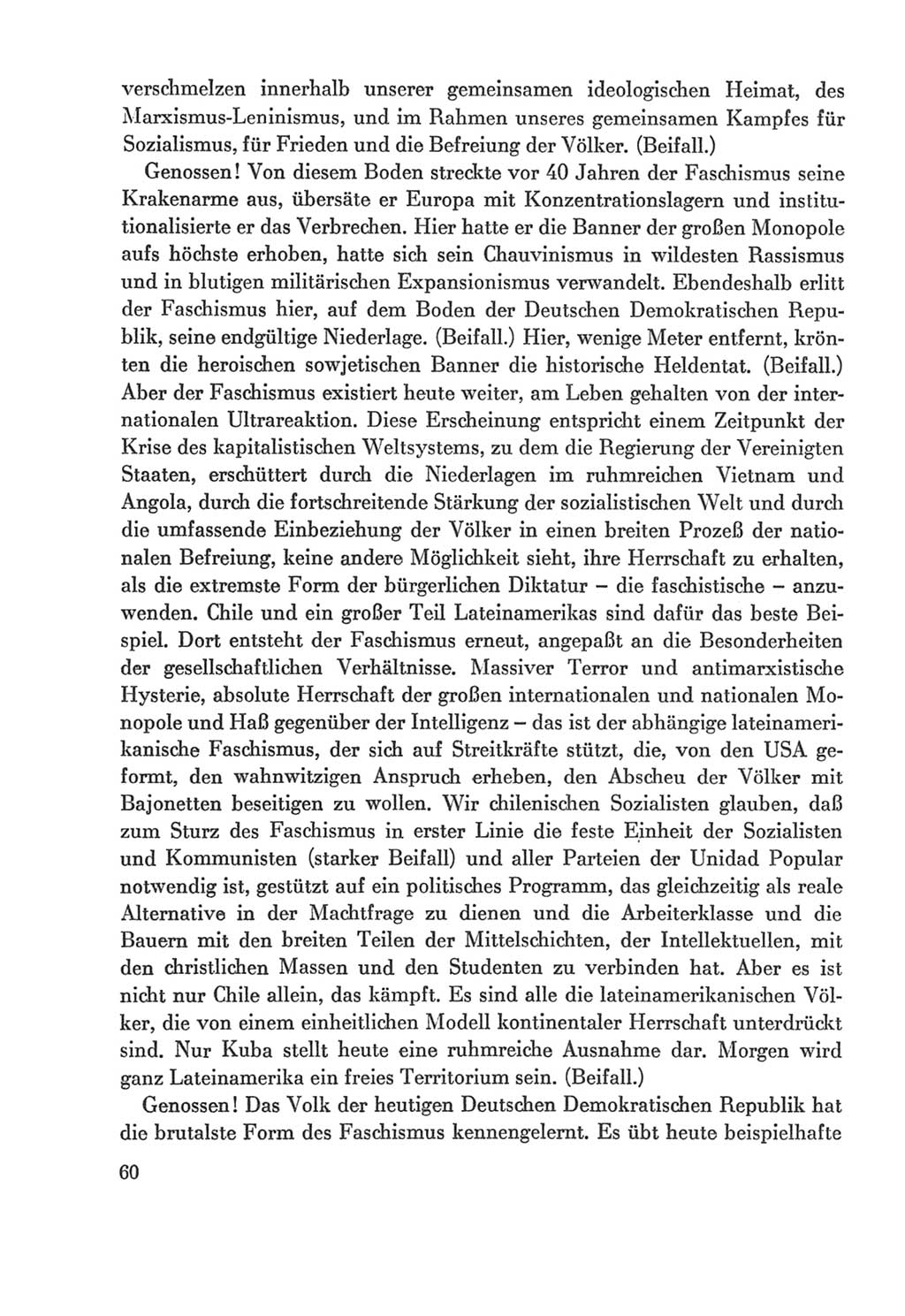 Protokoll der Verhandlungen des Ⅸ. Parteitages der Sozialistischen Einheitspartei Deutschlands (SED) [Deutsche Demokratische Republik (DDR)] 1976, Band 2, Seite 60 (Prot. Verh. Ⅸ. PT SED DDR 1976, Bd. 2, S. 60)