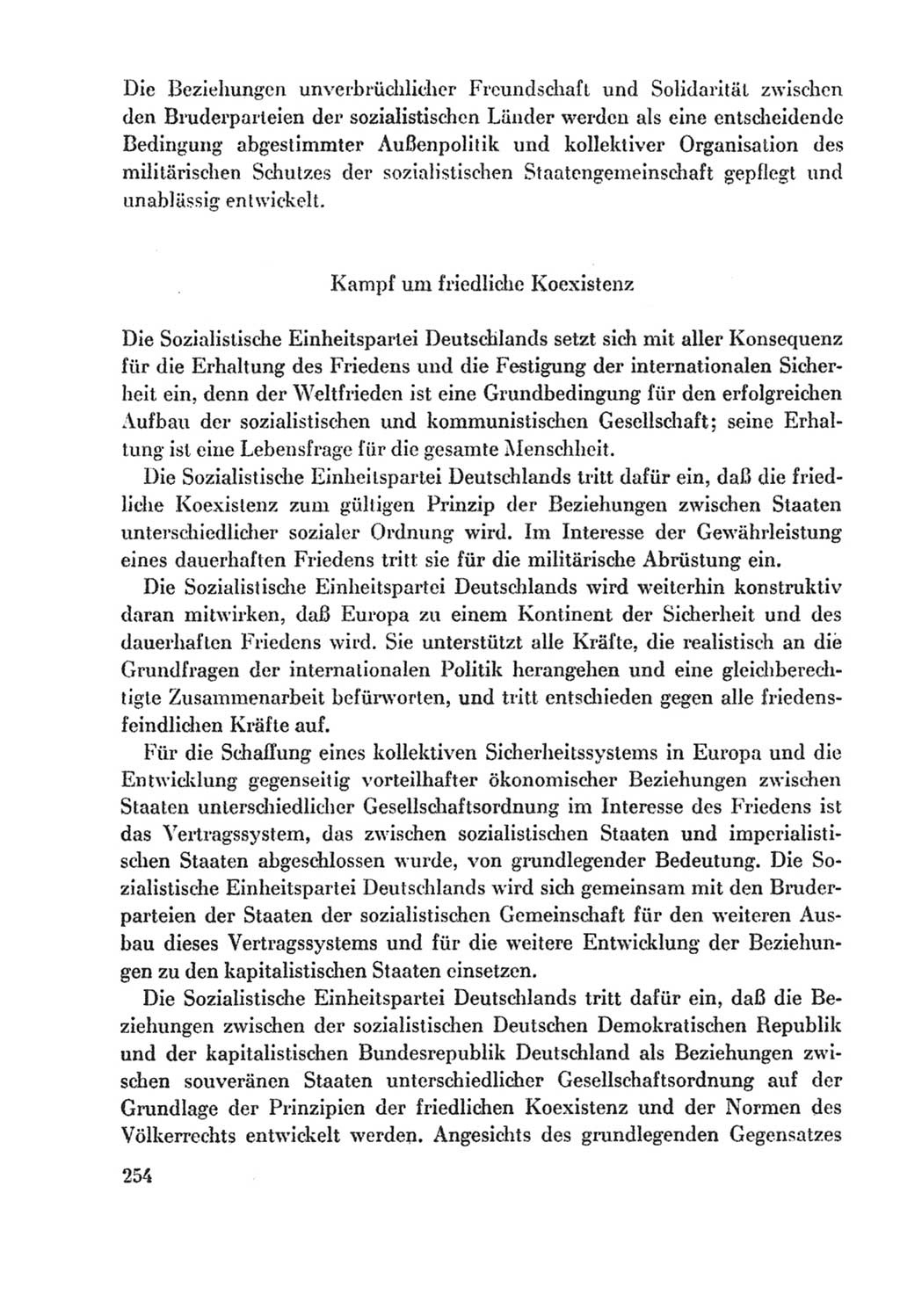 Protokoll der Verhandlungen des Ⅸ. Parteitages der Sozialistischen Einheitspartei Deutschlands (SED) [Deutsche Demokratische Republik (DDR)] 1976, Band 2, Seite 254 (Prot. Verh. Ⅸ. PT SED DDR 1976, Bd. 2, S. 254)