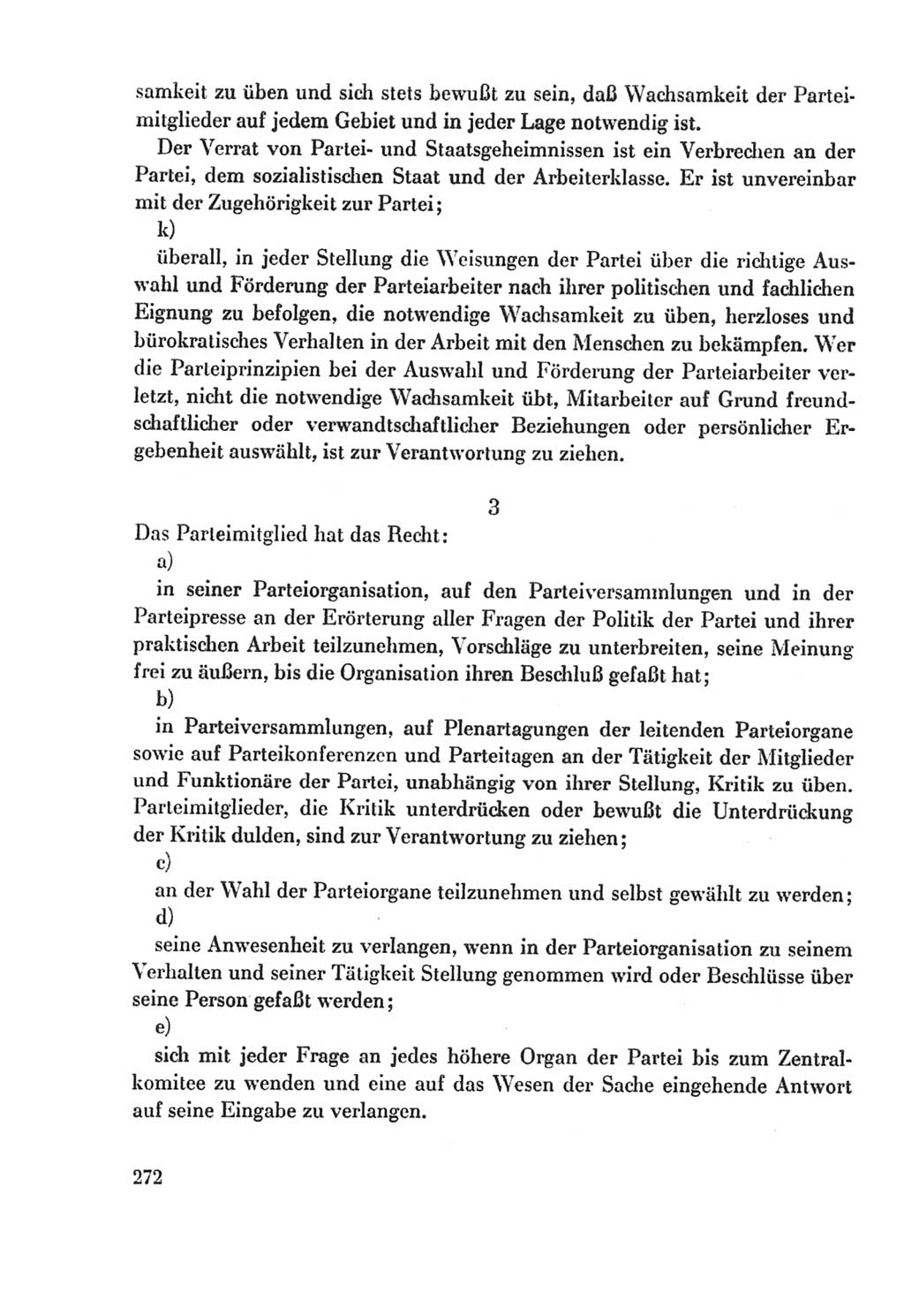 Protokoll der Verhandlungen des Ⅸ. Parteitages der Sozialistischen Einheitspartei Deutschlands (SED) [Deutsche Demokratische Republik (DDR)] 1976, Band 2, Seite 272 (Prot. Verh. Ⅸ. PT SED DDR 1976, Bd. 2, S. 272)