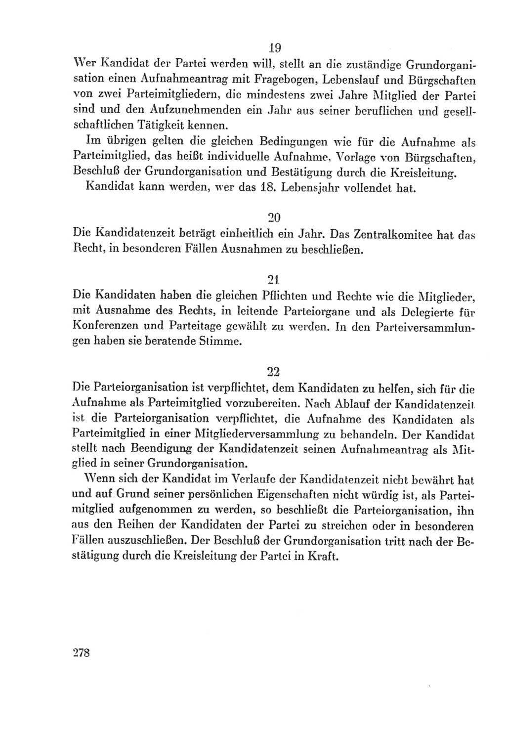 Protokoll der Verhandlungen des Ⅸ. Parteitages der Sozialistischen Einheitspartei Deutschlands (SED) [Deutsche Demokratische Republik (DDR)] 1976, Band 2, Seite 278 (Prot. Verh. Ⅸ. PT SED DDR 1976, Bd. 2, S. 278)