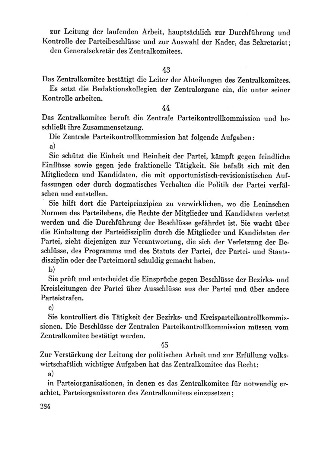 Protokoll der Verhandlungen des Ⅸ. Parteitages der Sozialistischen Einheitspartei Deutschlands (SED) [Deutsche Demokratische Republik (DDR)] 1976, Band 2, Seite 284 (Prot. Verh. Ⅸ. PT SED DDR 1976, Bd. 2, S. 284)
