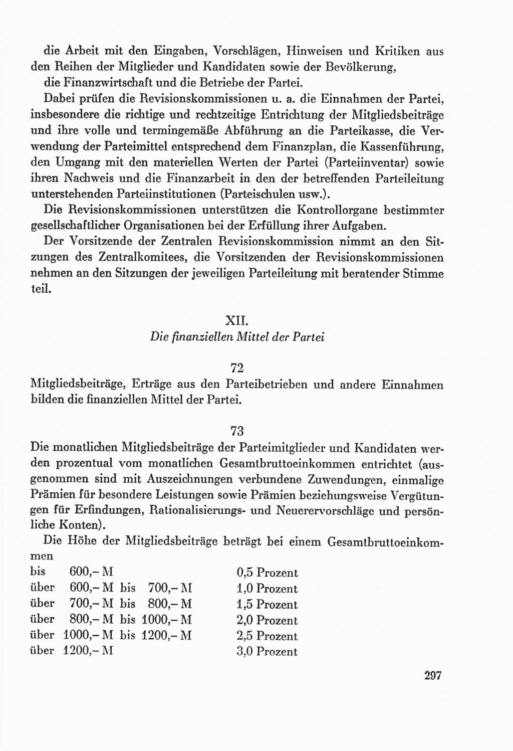 Protokoll der Verhandlungen des Ⅸ. Parteitages der Sozialistischen Einheitspartei Deutschlands (SED) [Deutsche Demokratische Republik (DDR)] 1976, Band 2, Seite 297 (Prot. Verh. Ⅸ. PT SED DDR 1976, Bd. 2, S. 297)