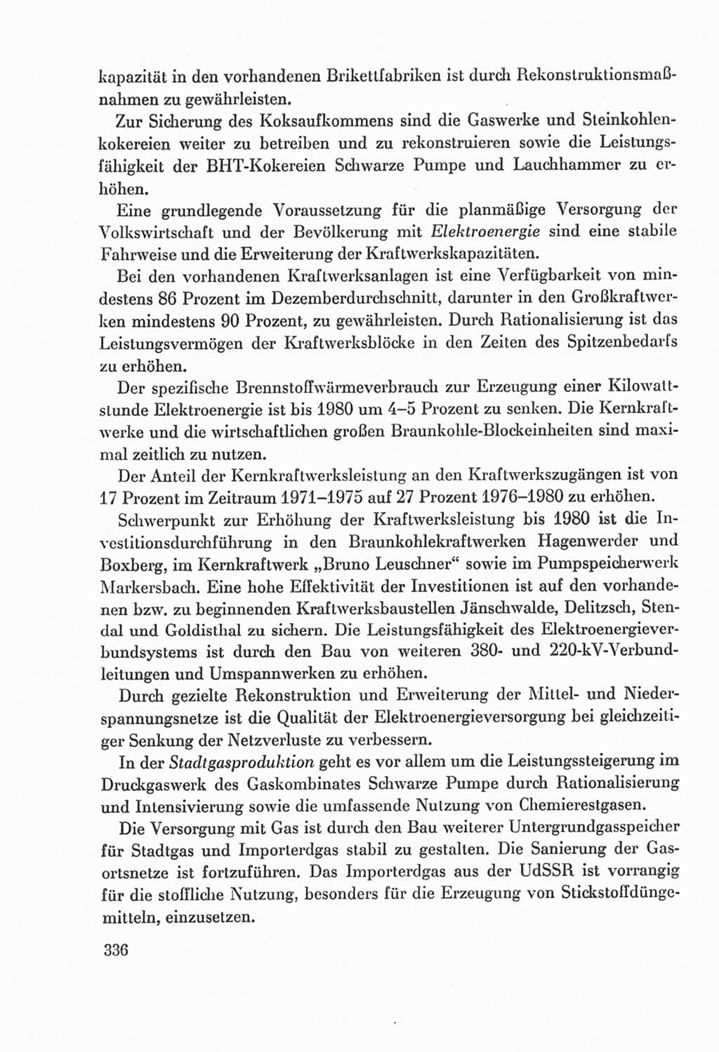 Protokoll der Verhandlungen des Ⅸ. Parteitages der Sozialistischen Einheitspartei Deutschlands (SED) [Deutsche Demokratische Republik (DDR)] 1976, Band 2, Seite 336 (Prot. Verh. Ⅸ. PT SED DDR 1976, Bd. 2, S. 336)