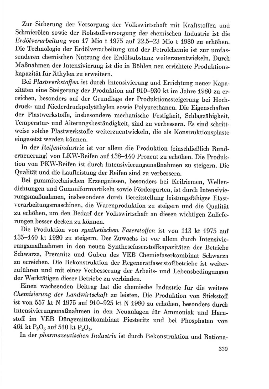 Protokoll der Verhandlungen des Ⅸ. Parteitages der Sozialistischen Einheitspartei Deutschlands (SED) [Deutsche Demokratische Republik (DDR)] 1976, Band 2, Seite 339 (Prot. Verh. Ⅸ. PT SED DDR 1976, Bd. 2, S. 339)