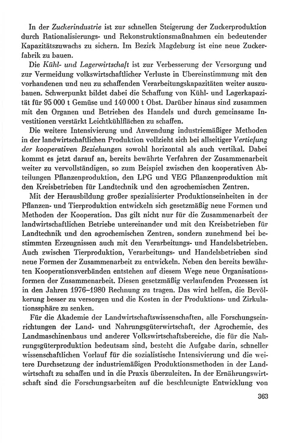 Protokoll der Verhandlungen des Ⅸ. Parteitages der Sozialistischen Einheitspartei Deutschlands (SED) [Deutsche Demokratische Republik (DDR)] 1976, Band 2, Seite 363 (Prot. Verh. Ⅸ. PT SED DDR 1976, Bd. 2, S. 363)