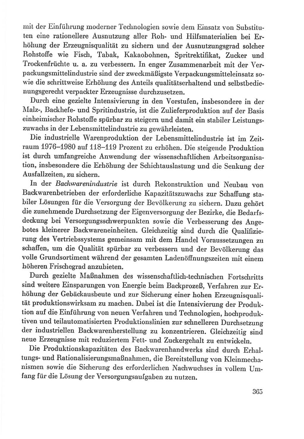 Protokoll der Verhandlungen des Ⅸ. Parteitages der Sozialistischen Einheitspartei Deutschlands (SED) [Deutsche Demokratische Republik (DDR)] 1976, Band 2, Seite 365 (Prot. Verh. Ⅸ. PT SED DDR 1976, Bd. 2, S. 365)