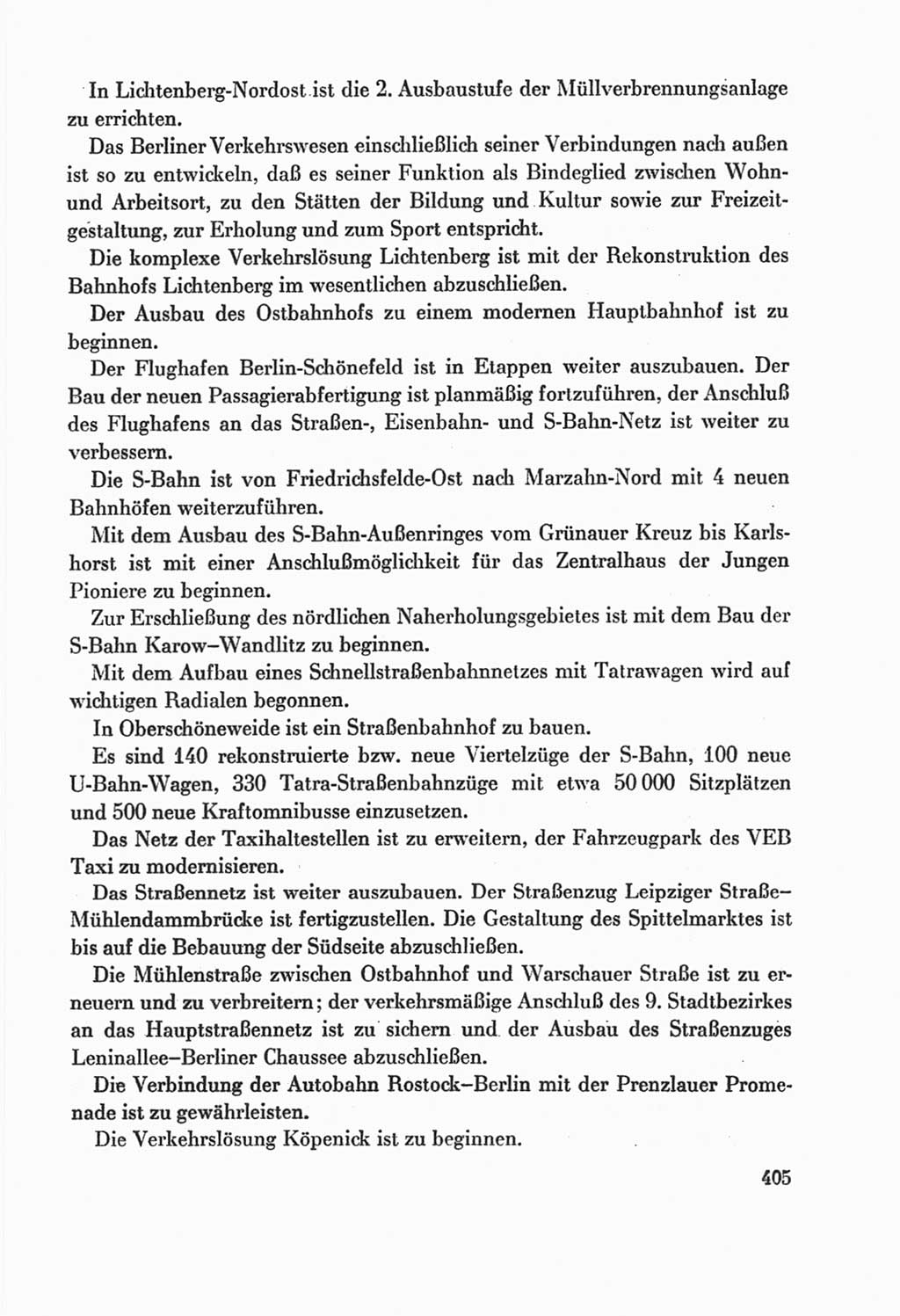 Protokoll der Verhandlungen des Ⅸ. Parteitages der Sozialistischen Einheitspartei Deutschlands (SED) [Deutsche Demokratische Republik (DDR)] 1976, Band 2, Seite 405 (Prot. Verh. Ⅸ. PT SED DDR 1976, Bd. 2, S. 405)