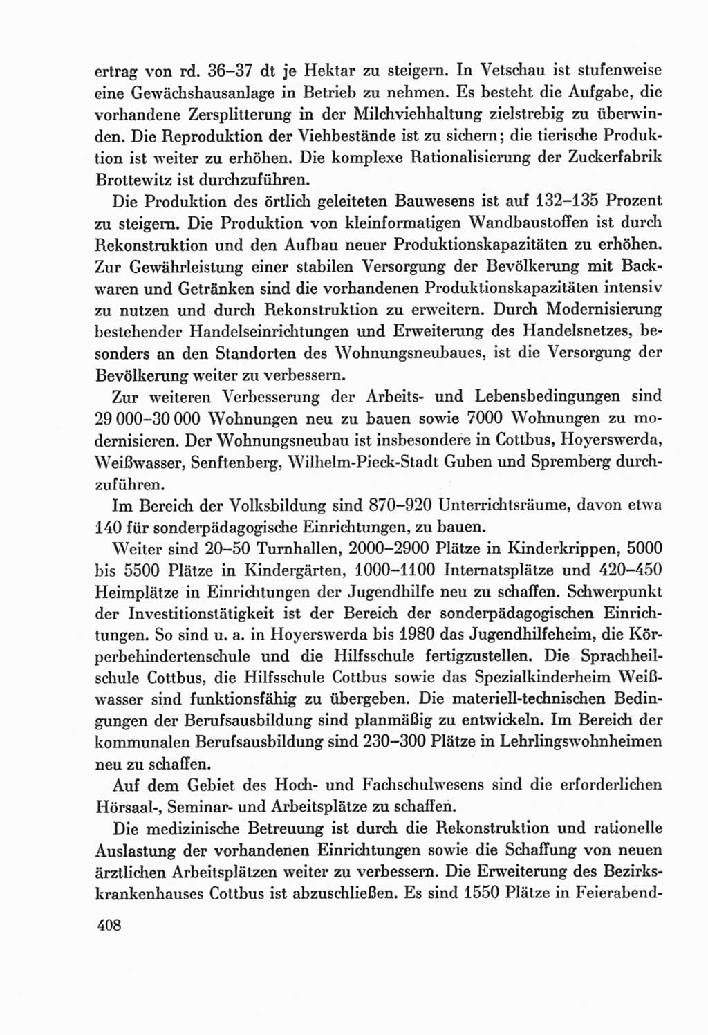 Protokoll der Verhandlungen des Ⅸ. Parteitages der Sozialistischen Einheitspartei Deutschlands (SED) [Deutsche Demokratische Republik (DDR)] 1976, Band 2, Seite 408 (Prot. Verh. Ⅸ. PT SED DDR 1976, Bd. 2, S. 408)