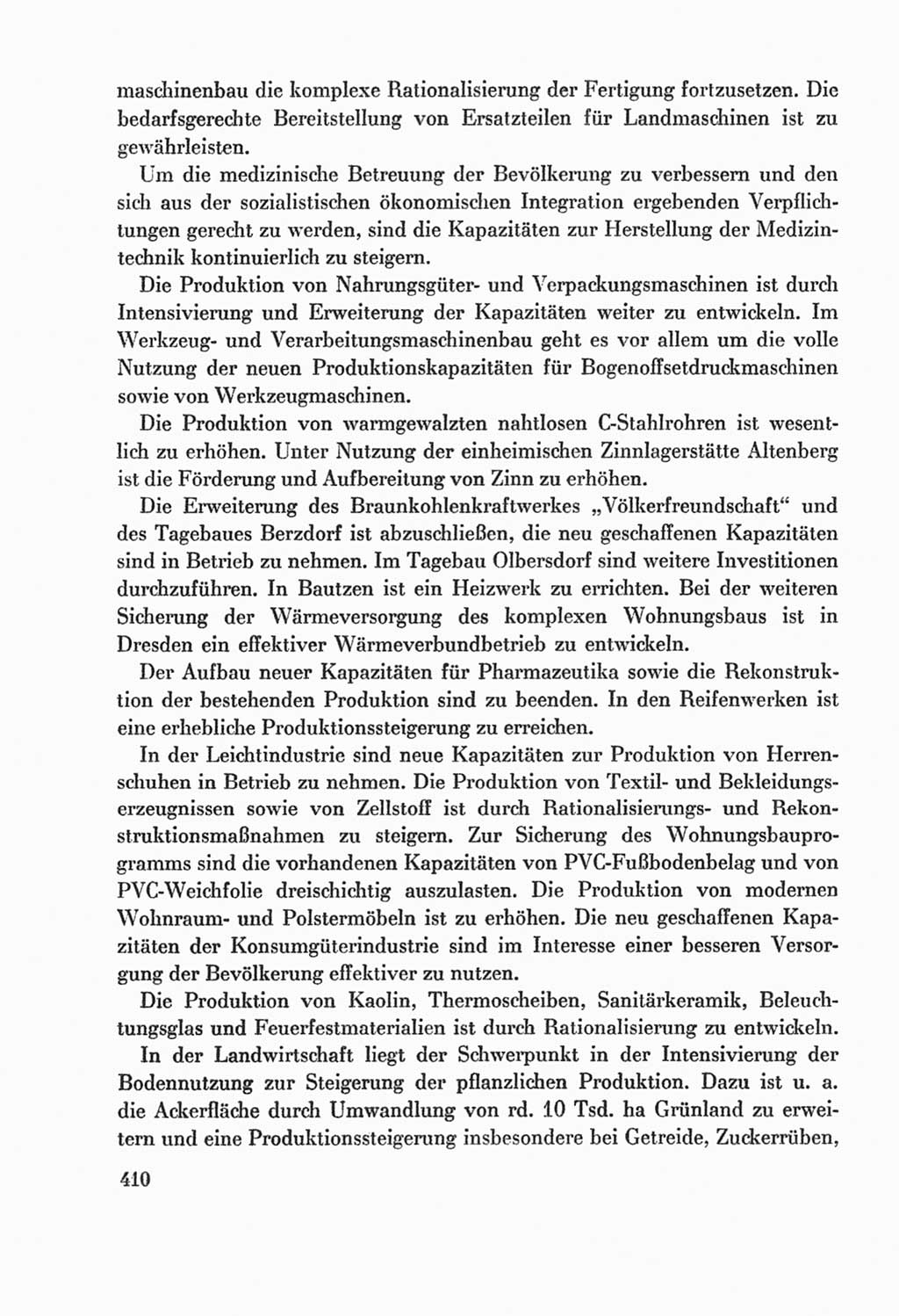Protokoll der Verhandlungen des Ⅸ. Parteitages der Sozialistischen Einheitspartei Deutschlands (SED) [Deutsche Demokratische Republik (DDR)] 1976, Band 2, Seite 410 (Prot. Verh. Ⅸ. PT SED DDR 1976, Bd. 2, S. 410)