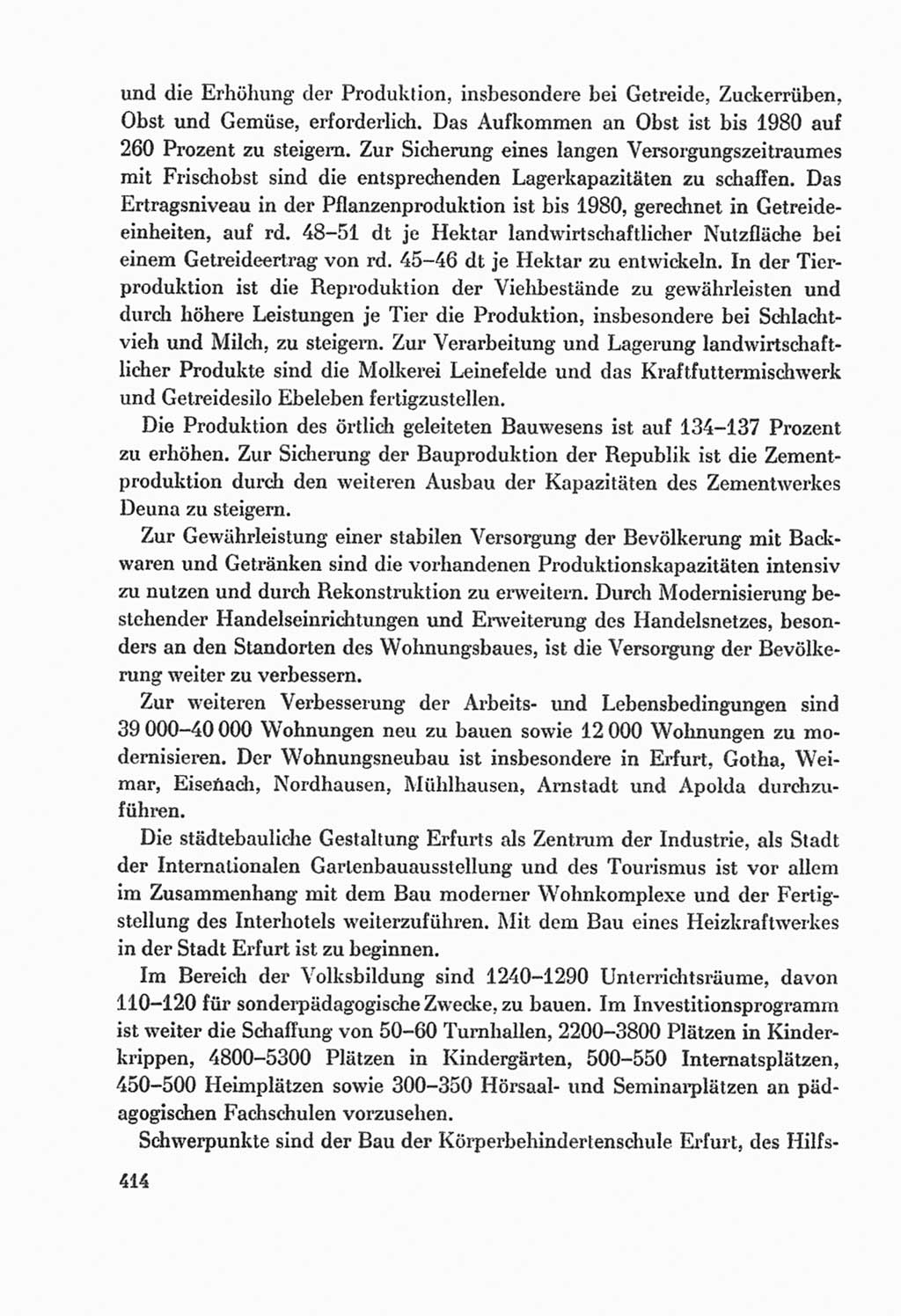 Protokoll der Verhandlungen des Ⅸ. Parteitages der Sozialistischen Einheitspartei Deutschlands (SED) [Deutsche Demokratische Republik (DDR)] 1976, Band 2, Seite 414 (Prot. Verh. Ⅸ. PT SED DDR 1976, Bd. 2, S. 414)
