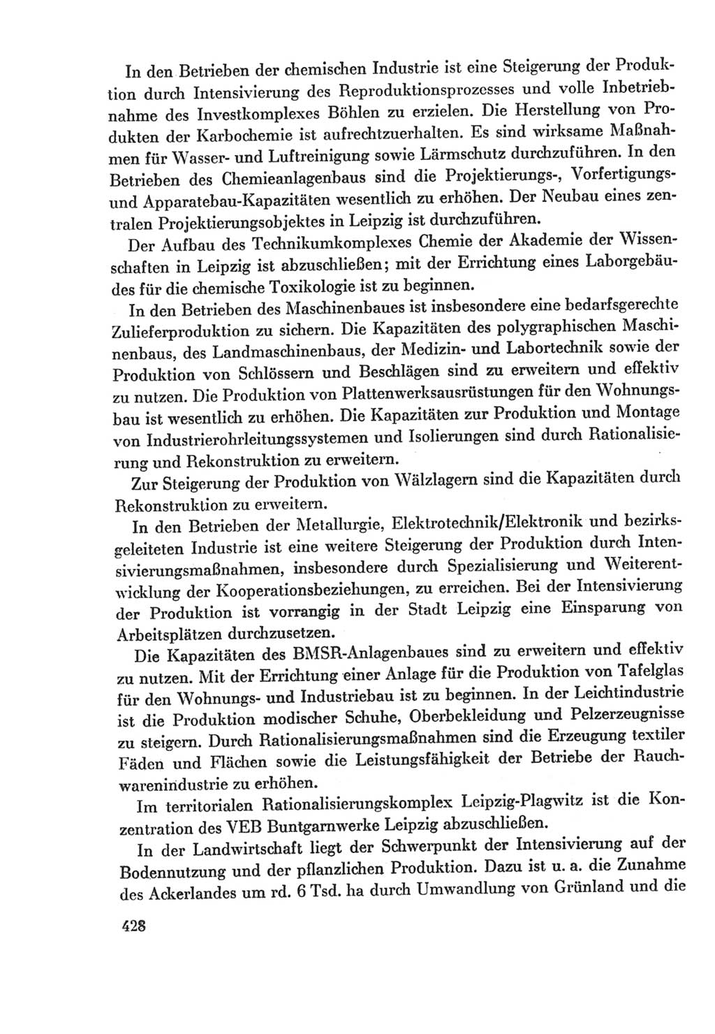 Protokoll der Verhandlungen des Ⅸ. Parteitages der Sozialistischen Einheitspartei Deutschlands (SED) [Deutsche Demokratische Republik (DDR)] 1976, Band 2, Seite 428 (Prot. Verh. Ⅸ. PT SED DDR 1976, Bd. 2, S. 428)