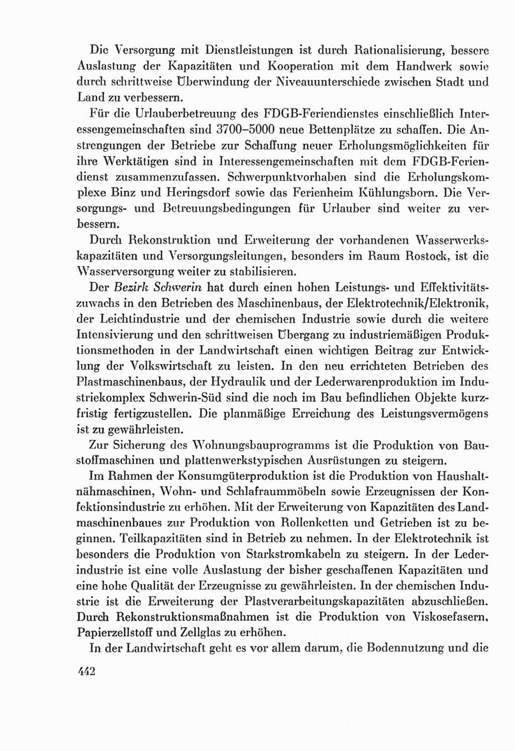 Protokoll der Verhandlungen des Ⅸ. Parteitages der Sozialistischen Einheitspartei Deutschlands (SED) [Deutsche Demokratische Republik (DDR)] 1976, Band 2, Seite 442 (Prot. Verh. Ⅸ. PT SED DDR 1976, Bd. 2, S. 442)