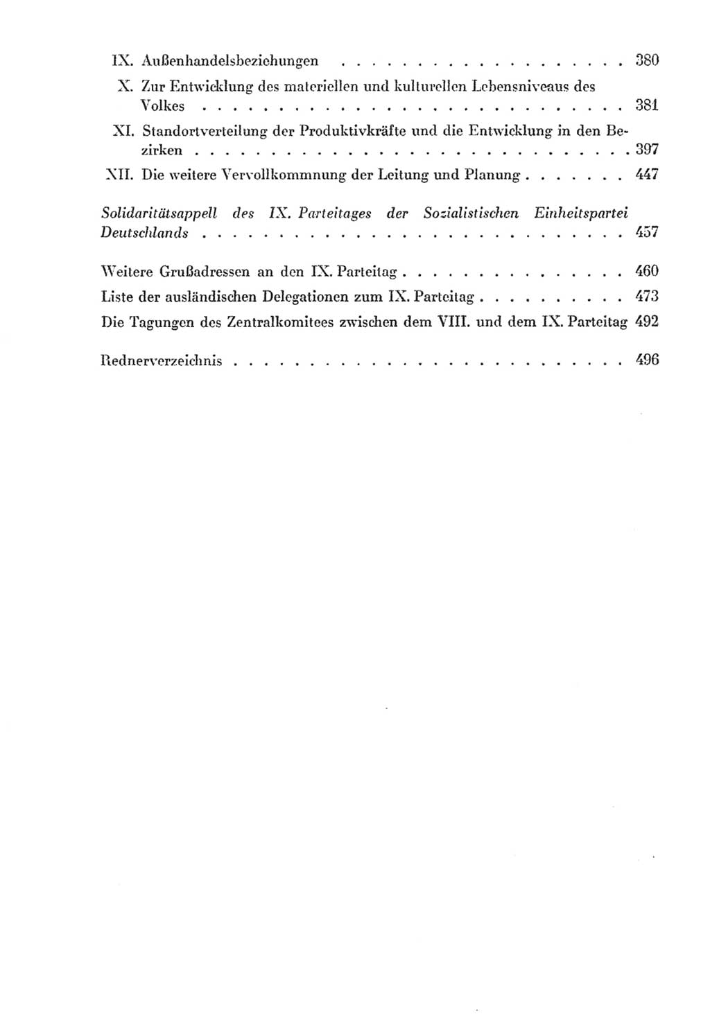 Protokoll der Verhandlungen des Ⅸ. Parteitages der Sozialistischen Einheitspartei Deutschlands (SED) [Deutsche Demokratische Republik (DDR)] 1976, Band 2, Seite 506 (Prot. Verh. Ⅸ. PT SED DDR 1976, Bd. 2, S. 506)