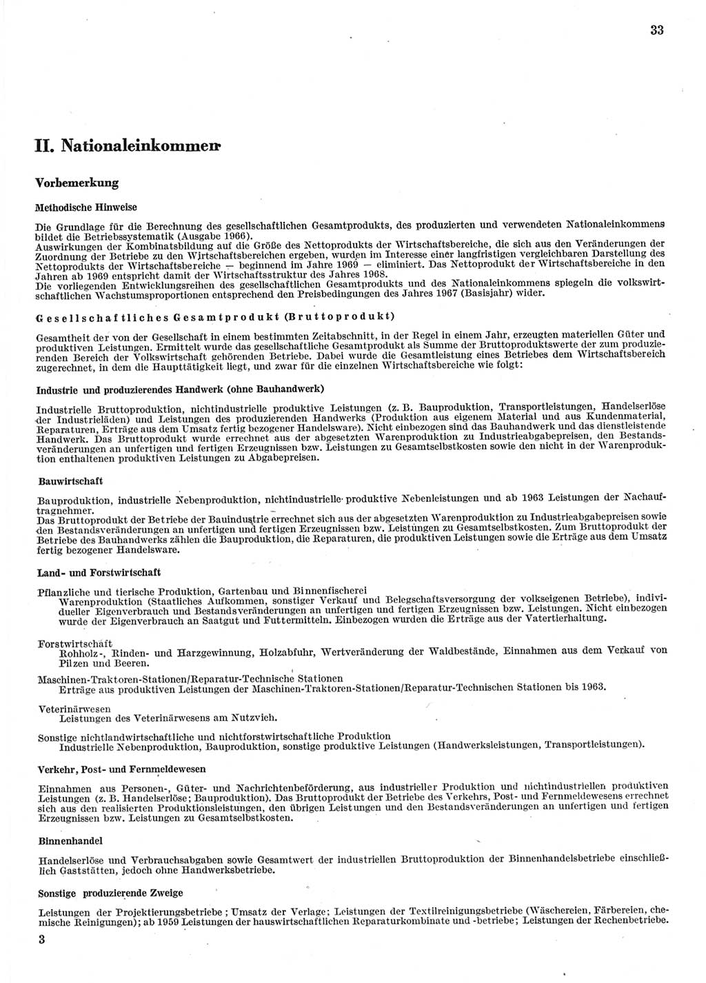 Statistisches Jahrbuch der Deutschen Demokratischen Republik (DDR) 1976, Seite 33 (Stat. Jb. DDR 1976, S. 33)