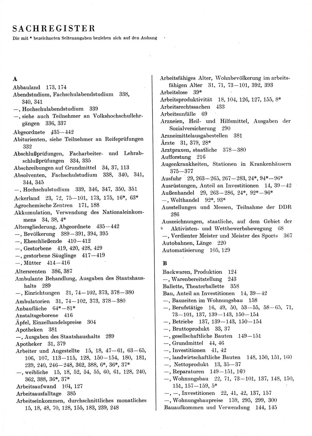 Statistisches Jahrbuch der Deutschen Demokratischen Republik (DDR) 1976, Seite 1 (Stat. Jb. DDR 1976, S. 1)