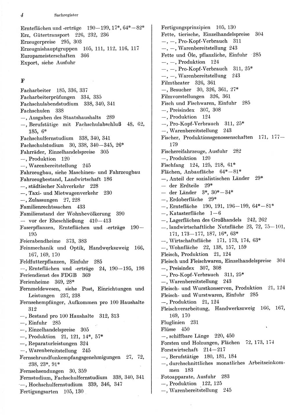 Statistisches Jahrbuch der Deutschen Demokratischen Republik (DDR) 1976, Seite 4 (Stat. Jb. DDR 1976, S. 4)