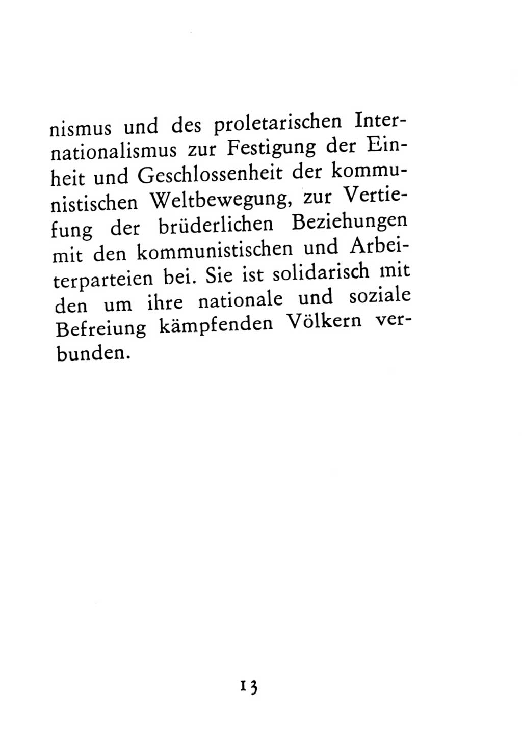 Statut der Sozialistischen Einheitspartei Deutschlands (SED) 1976, Seite 13 (St. SED DDR 1976, S. 13)